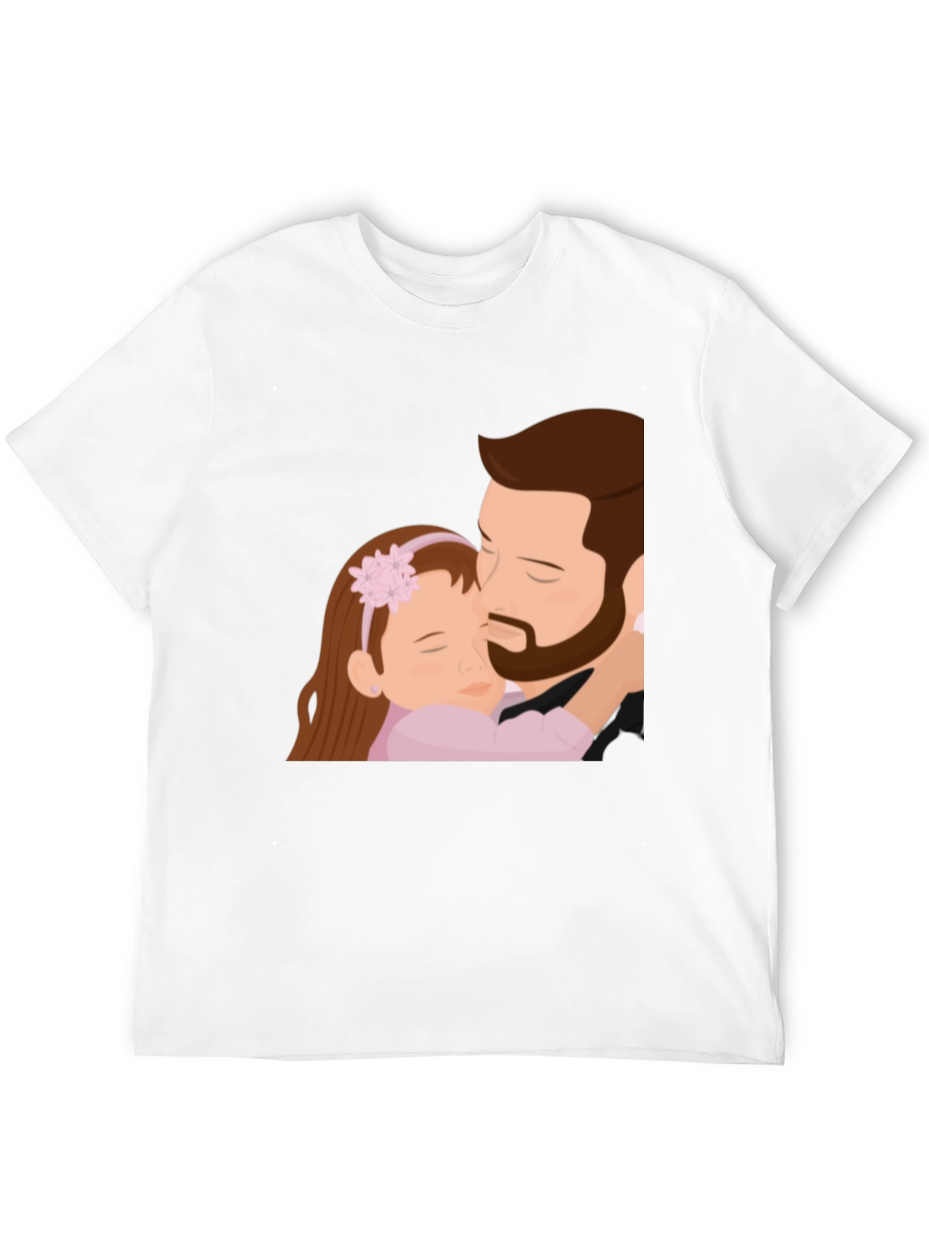 Father & Daughter Graphic Tee - Black