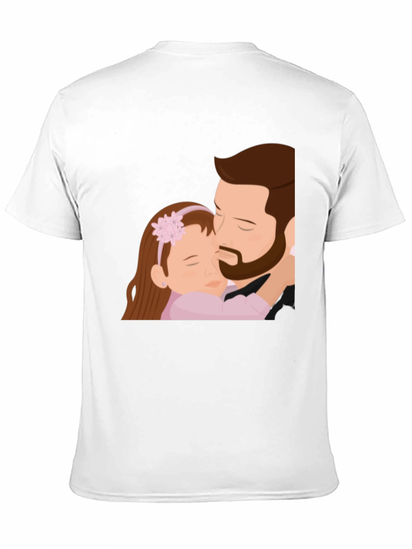 Father & Daughter Graphic Tee - Black