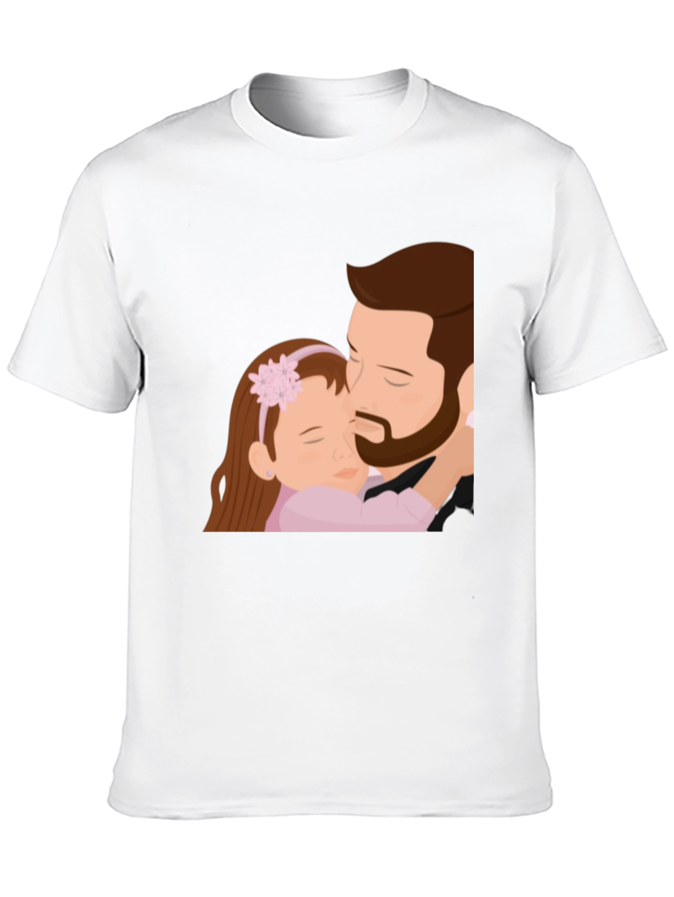 Father & Daughter Graphic Tee - Black