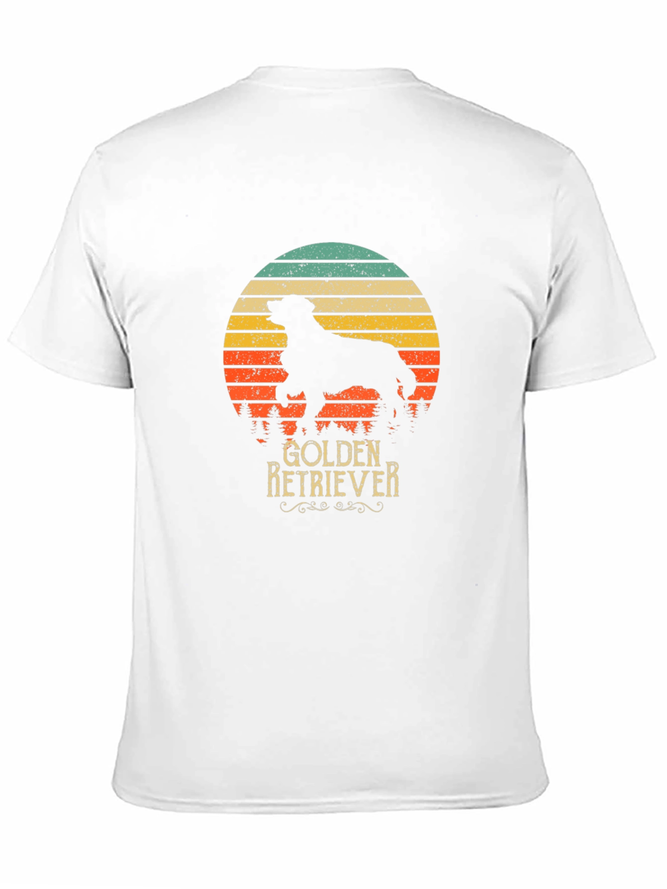 Golden Retriever Retro T-Shirt