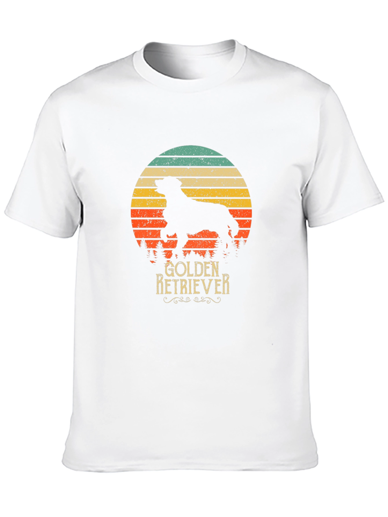 Golden Retriever Retro T-Shirt
