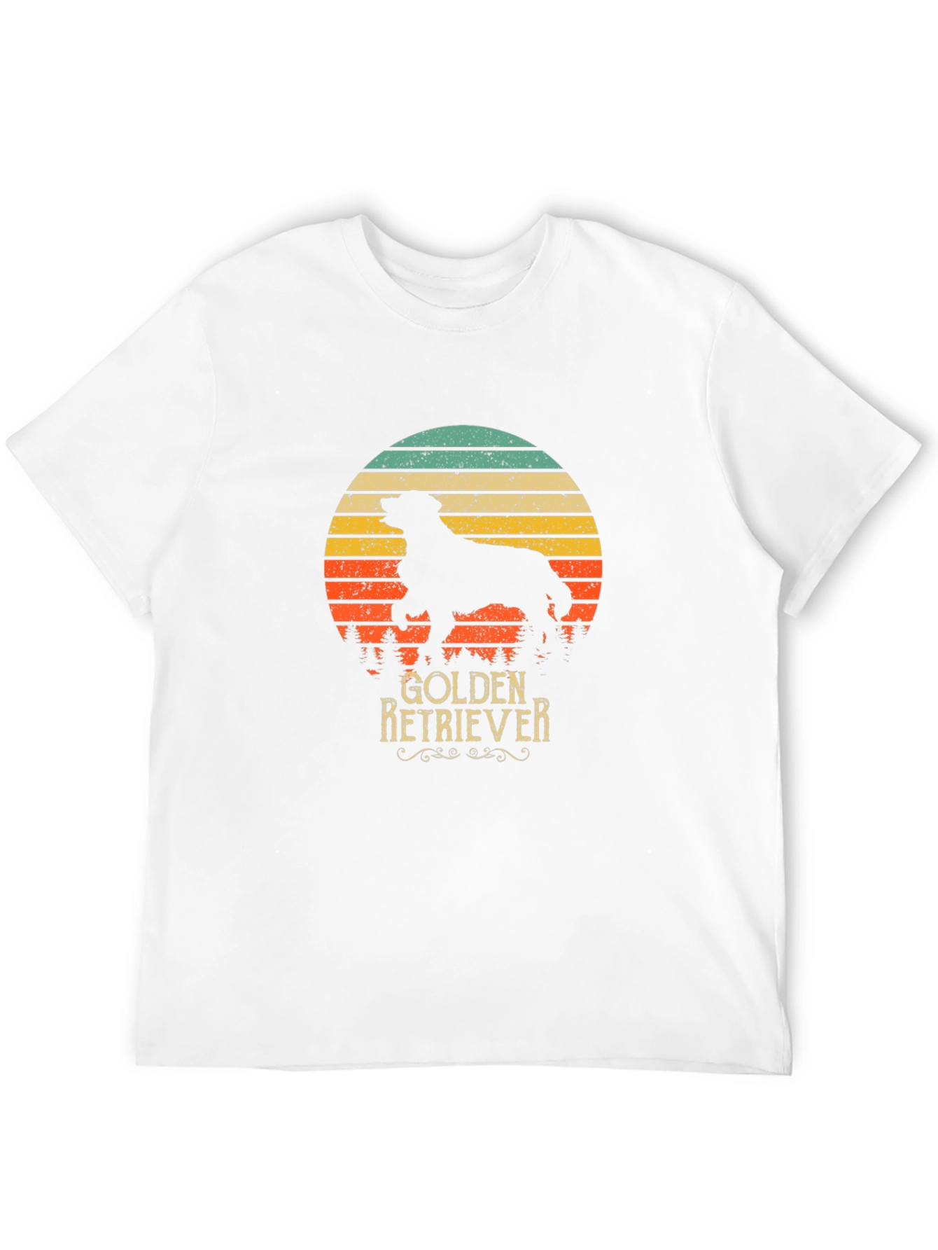 Golden Retriever Retro T-Shirt