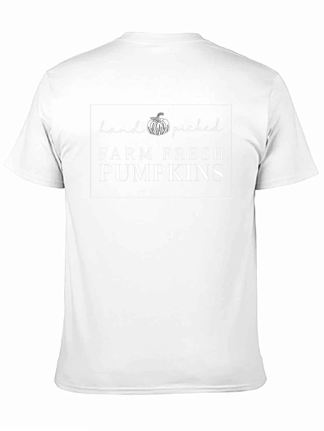 Farm Fresh Pumpkins T-Shirt - Hand Picked