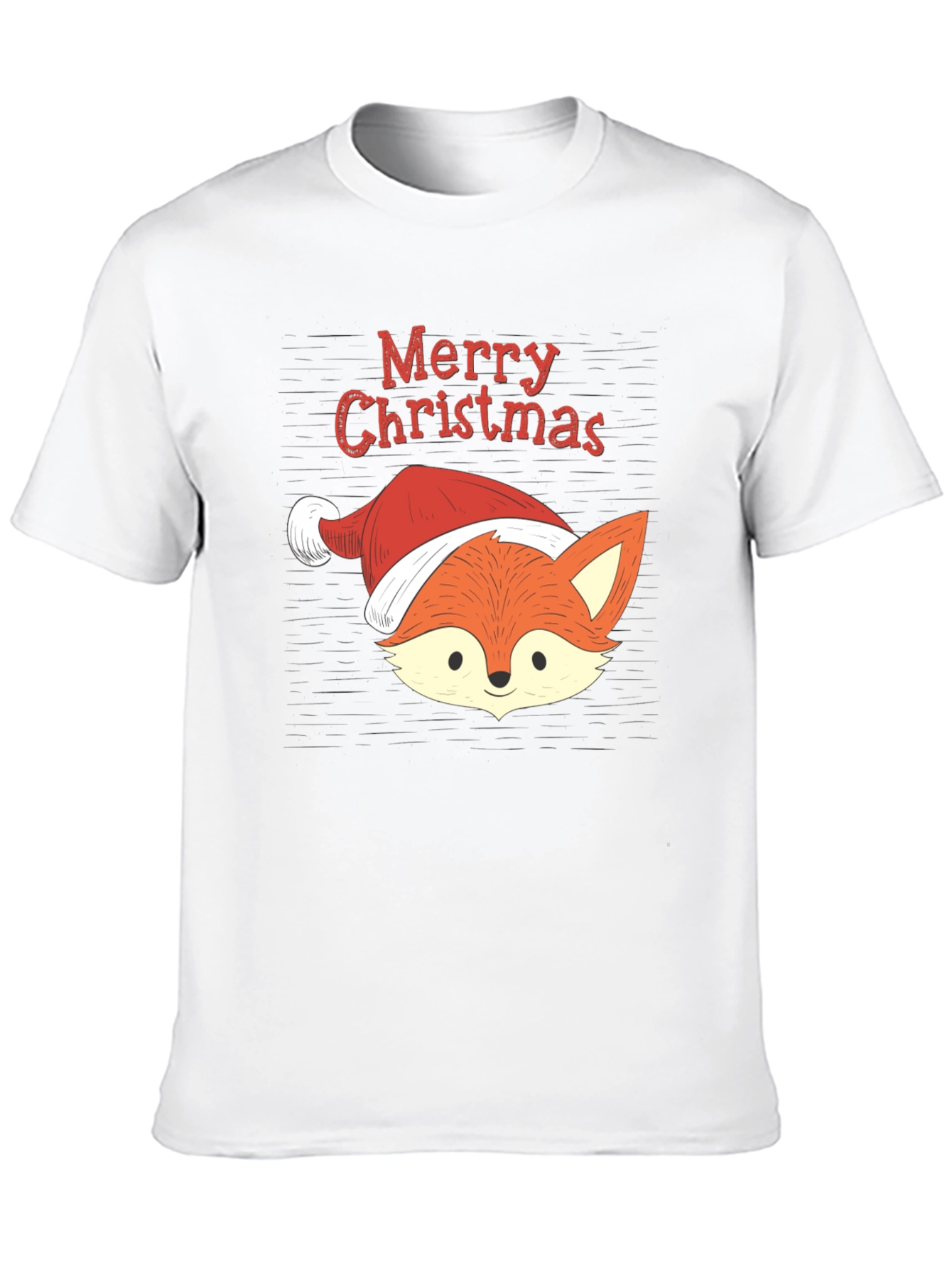 Christmas Fox T-Shirt - Holiday Apparel
