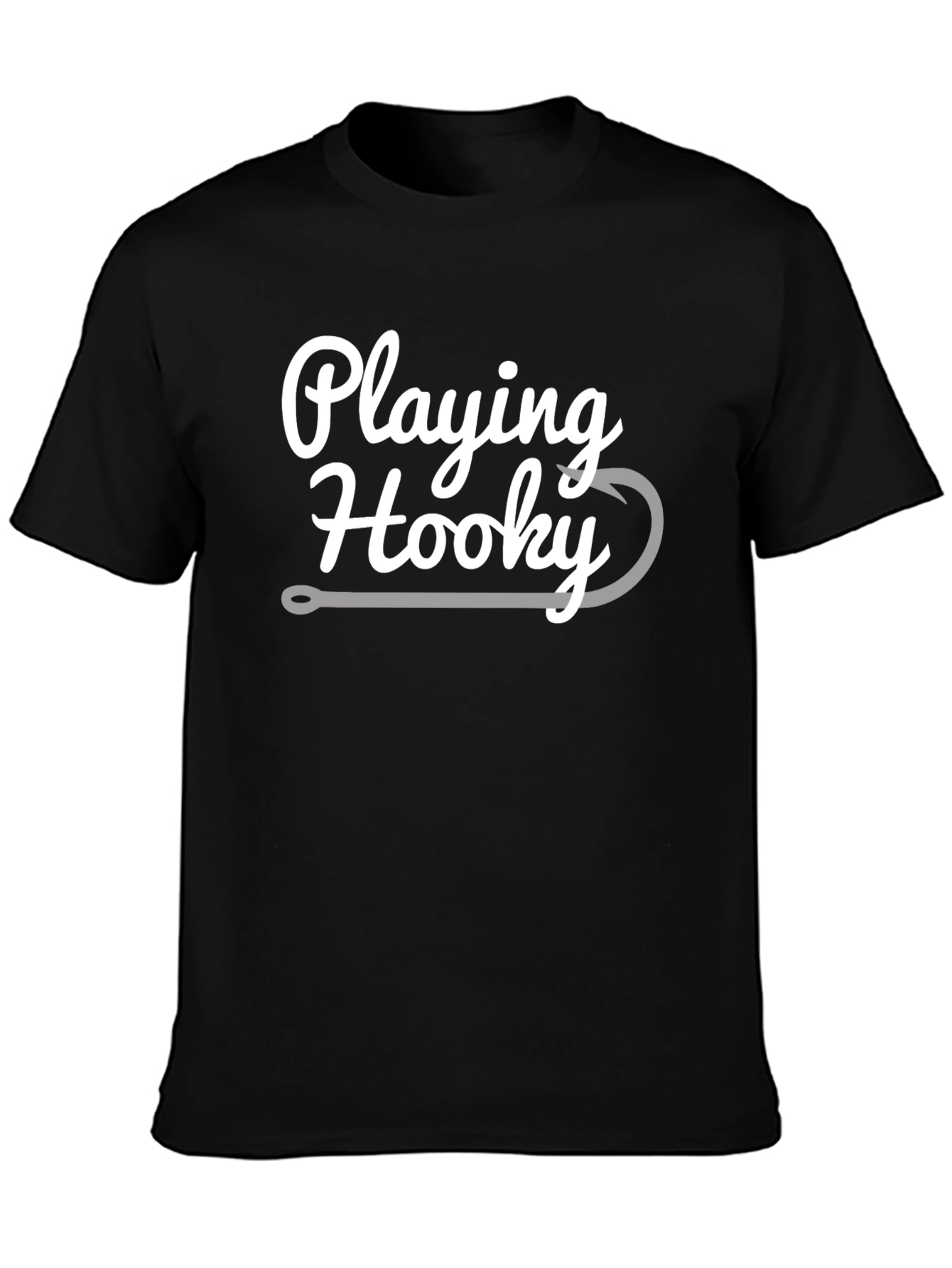 Playing Hooky Graphic T-Shirt - Black