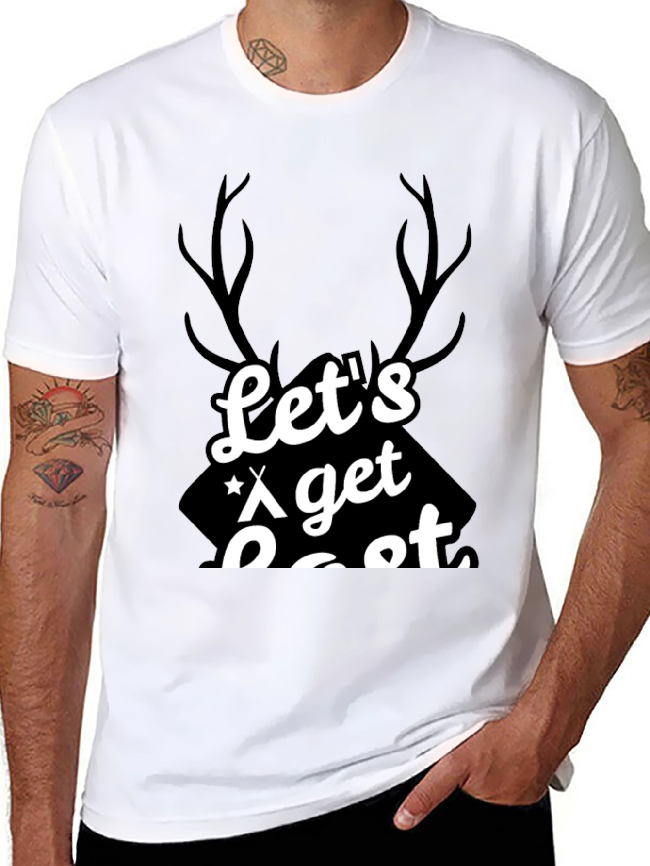 Lets Get Out T-Shirt - Camping Adventure