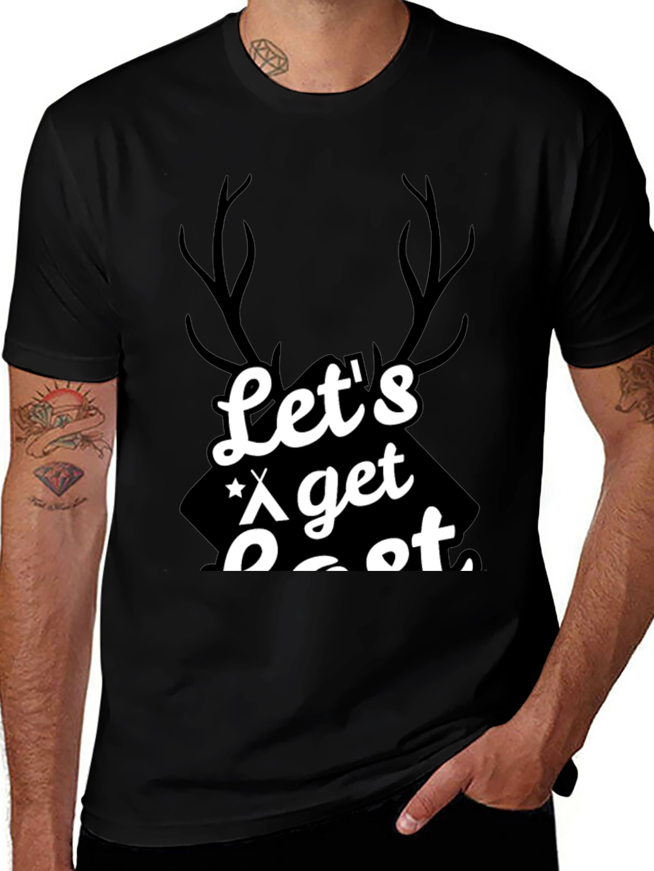 Lets Get Out T-Shirt - Camping Adventure