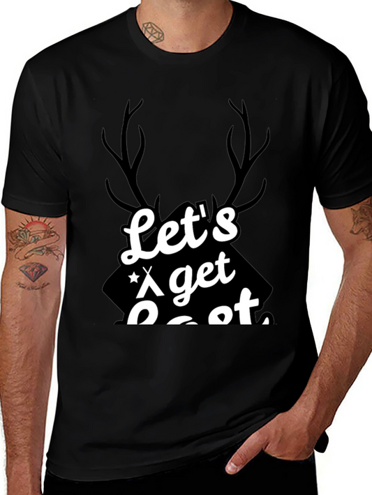 Lets Get Out T-Shirt - Camping Adventure
