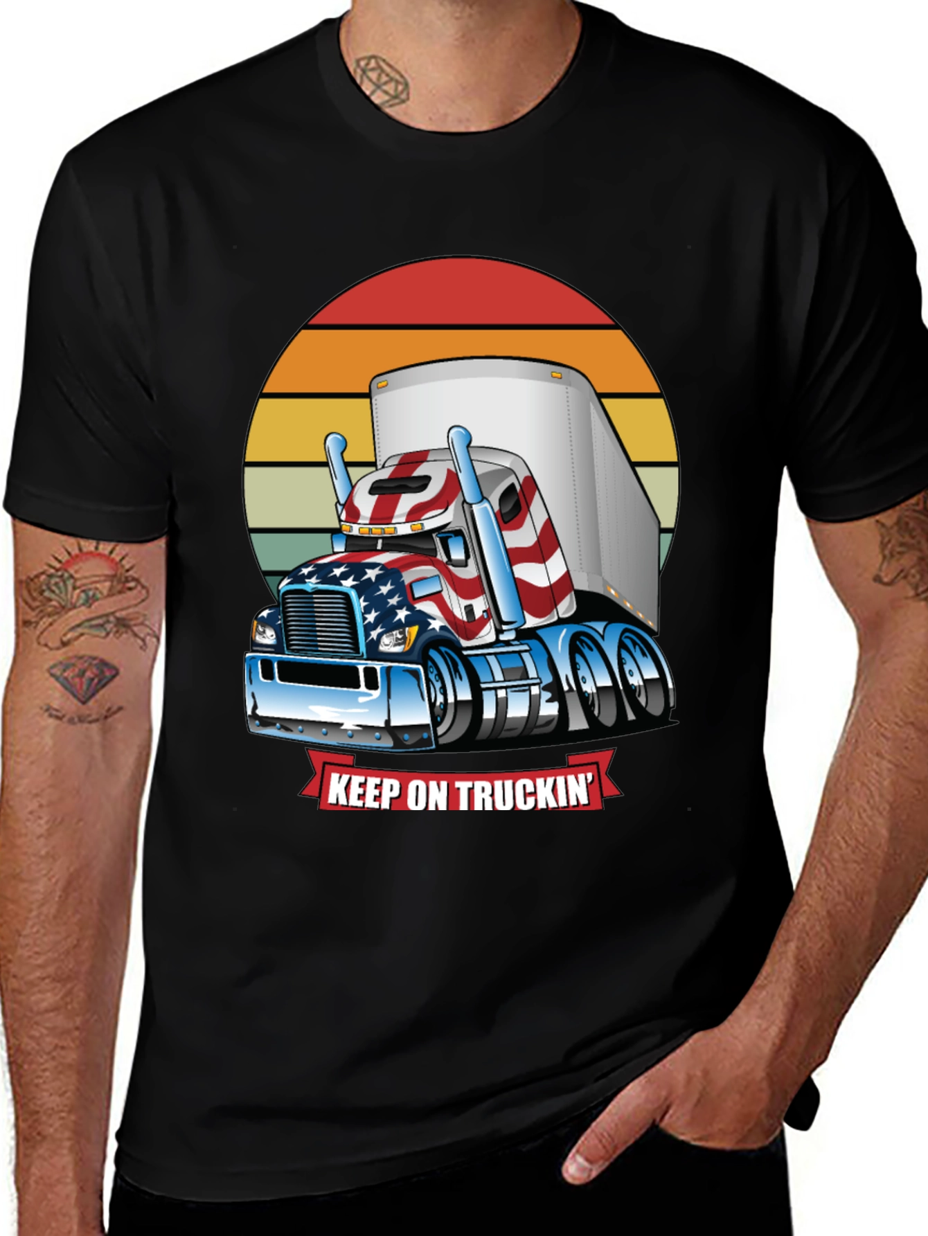 Keep On Truckin Graphic Tee