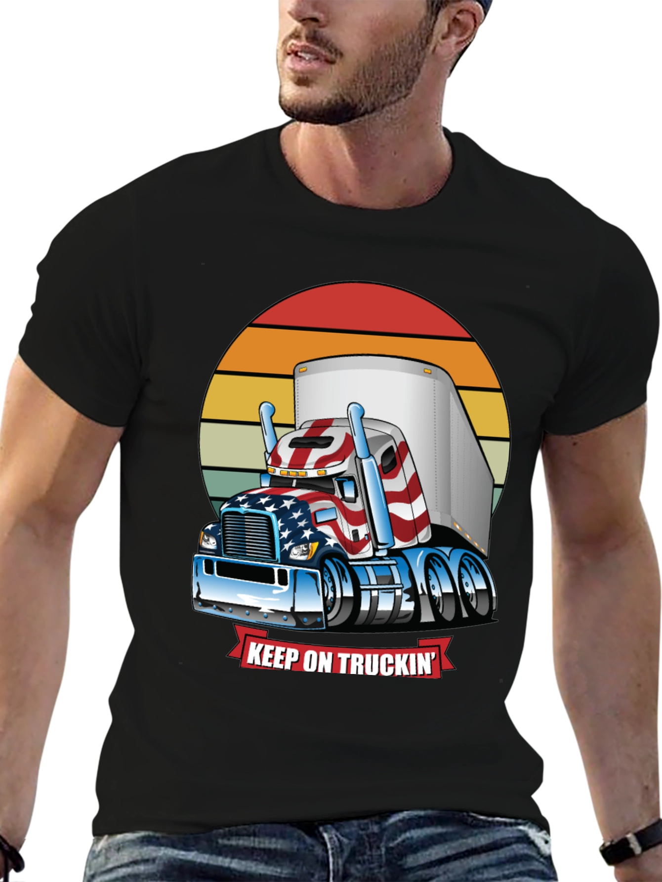 Keep On Truckin Graphic Tee
