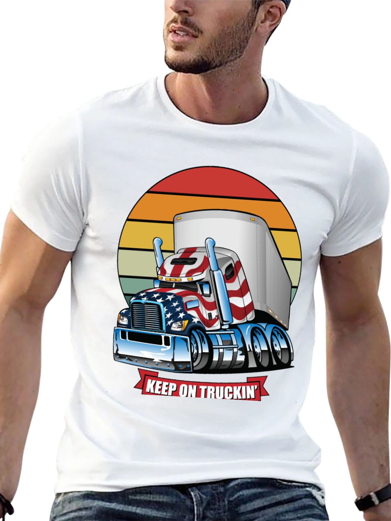 Keep On Truckin Graphic Tee