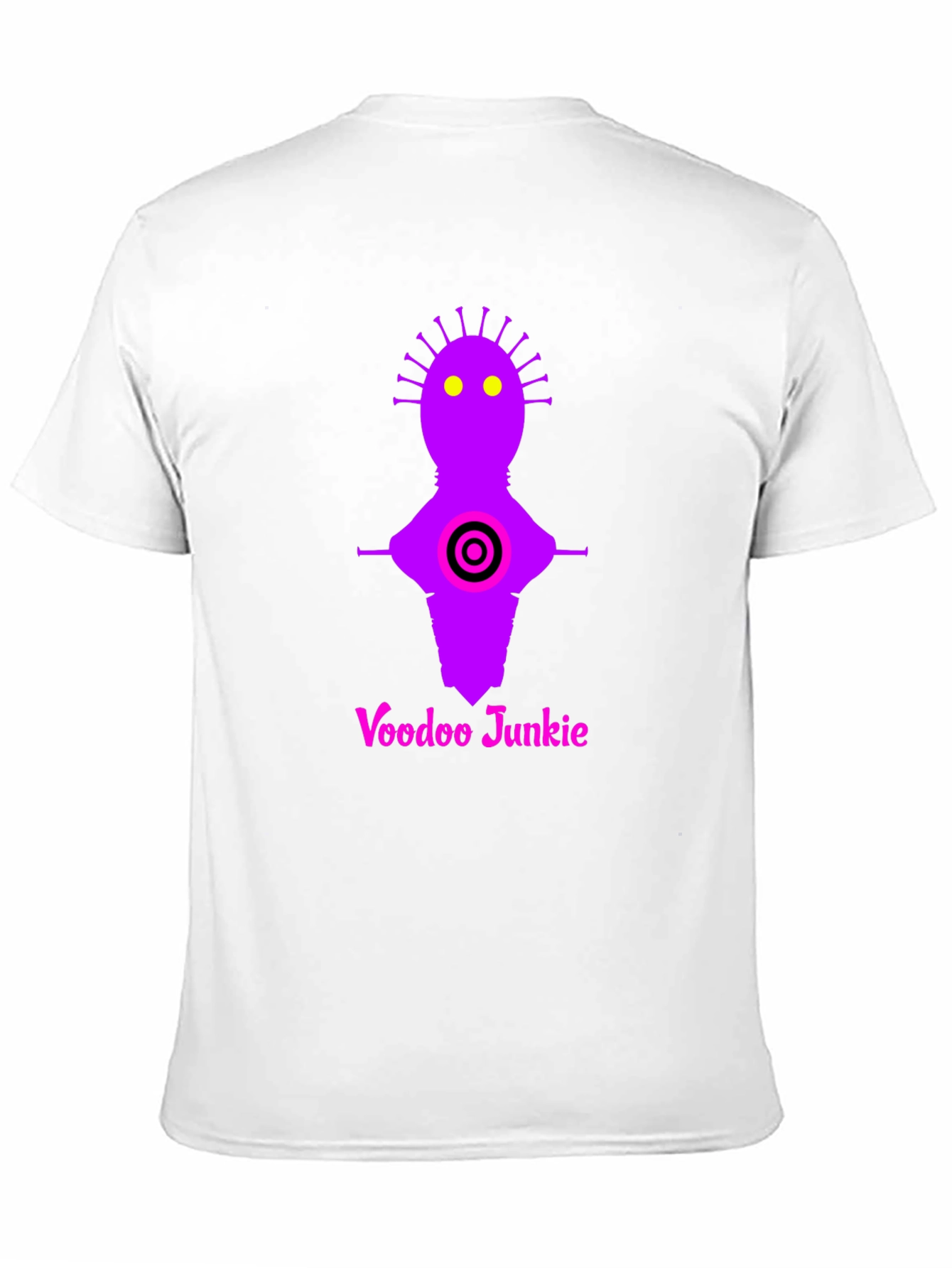 Voodoo Junkie Graphic Tee - Black Cotton T-Shirt