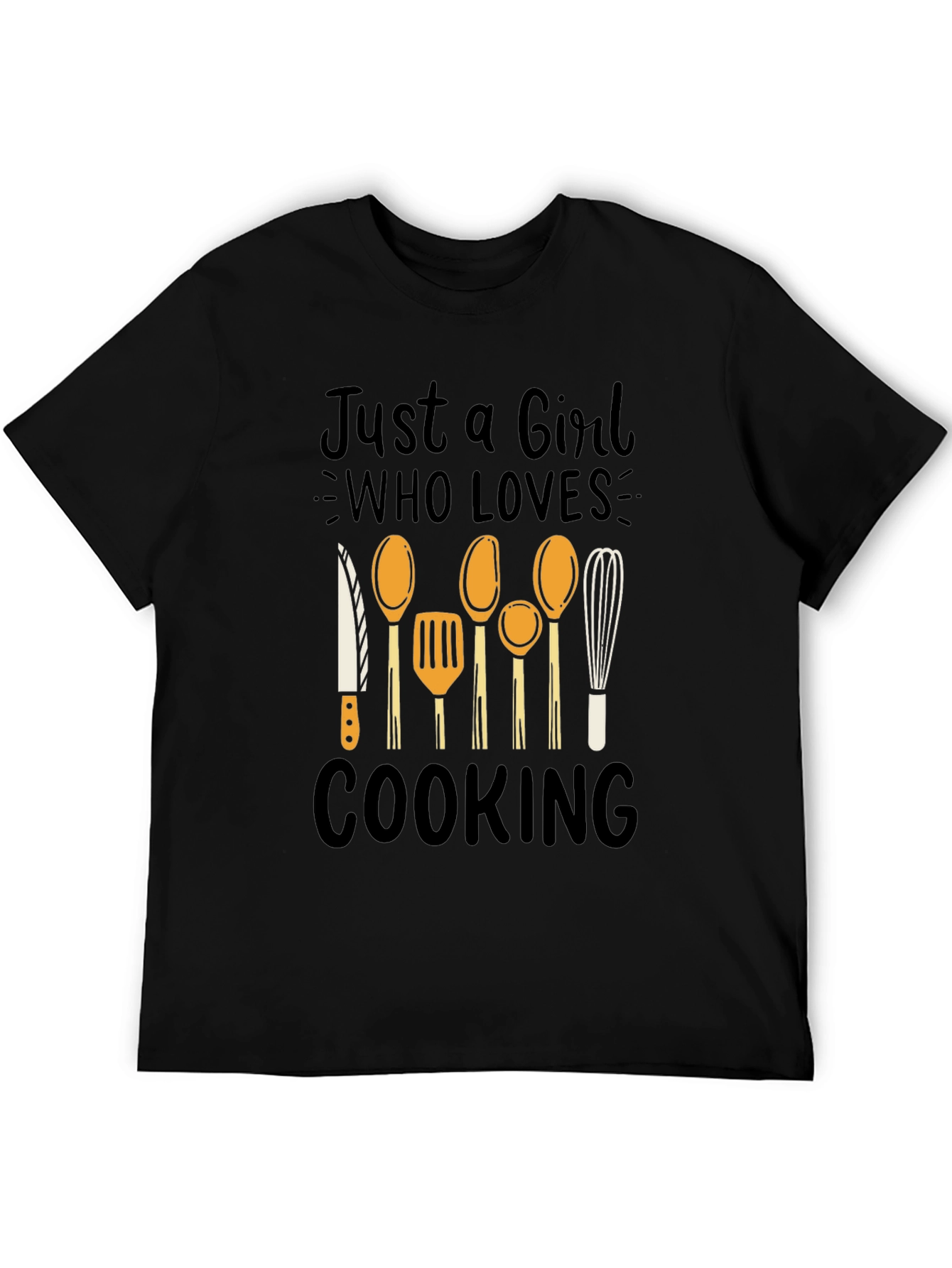 Just a Girl Who Loves Cooking T-Shirt