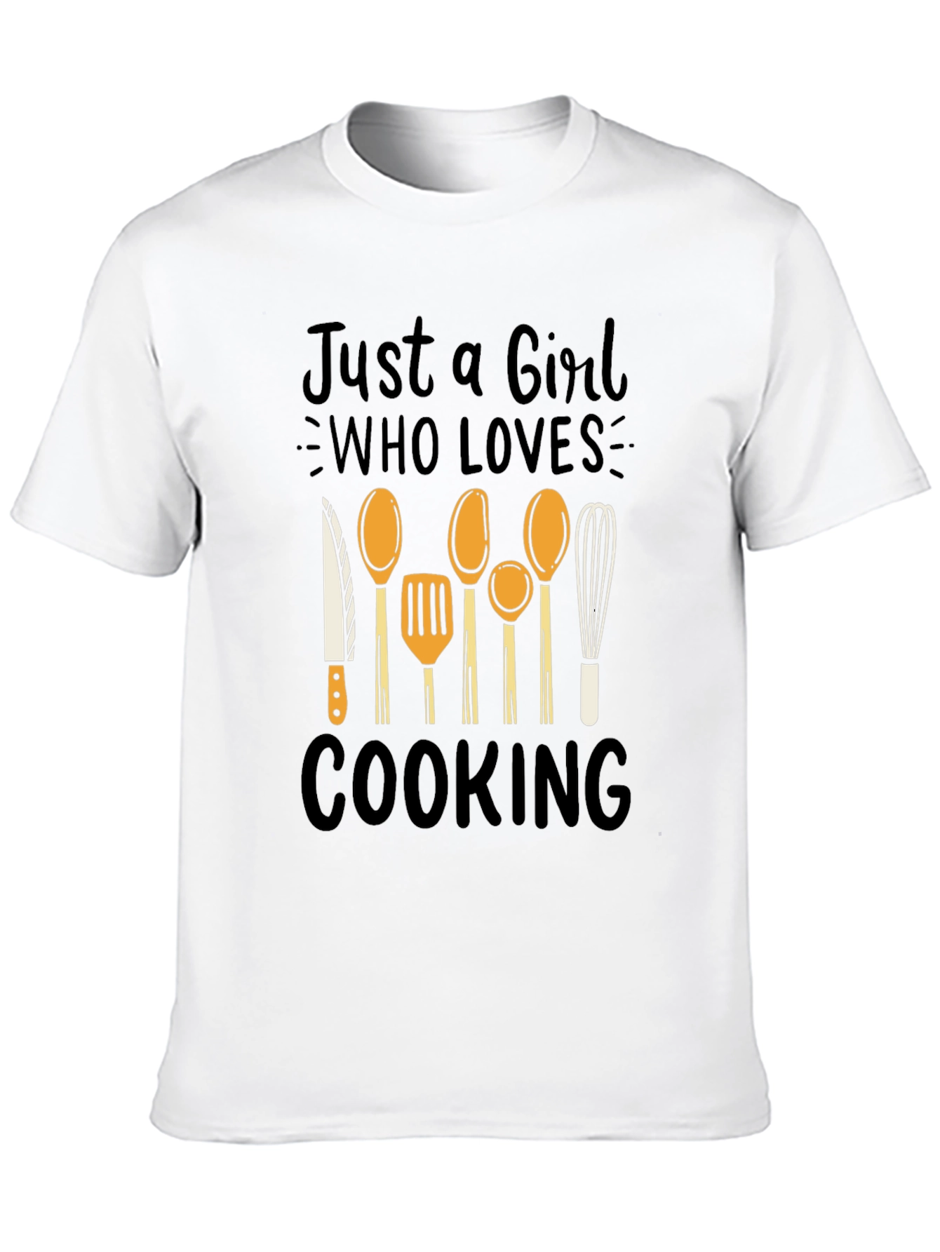 Just a Girl Who Loves Cooking T-Shirt
