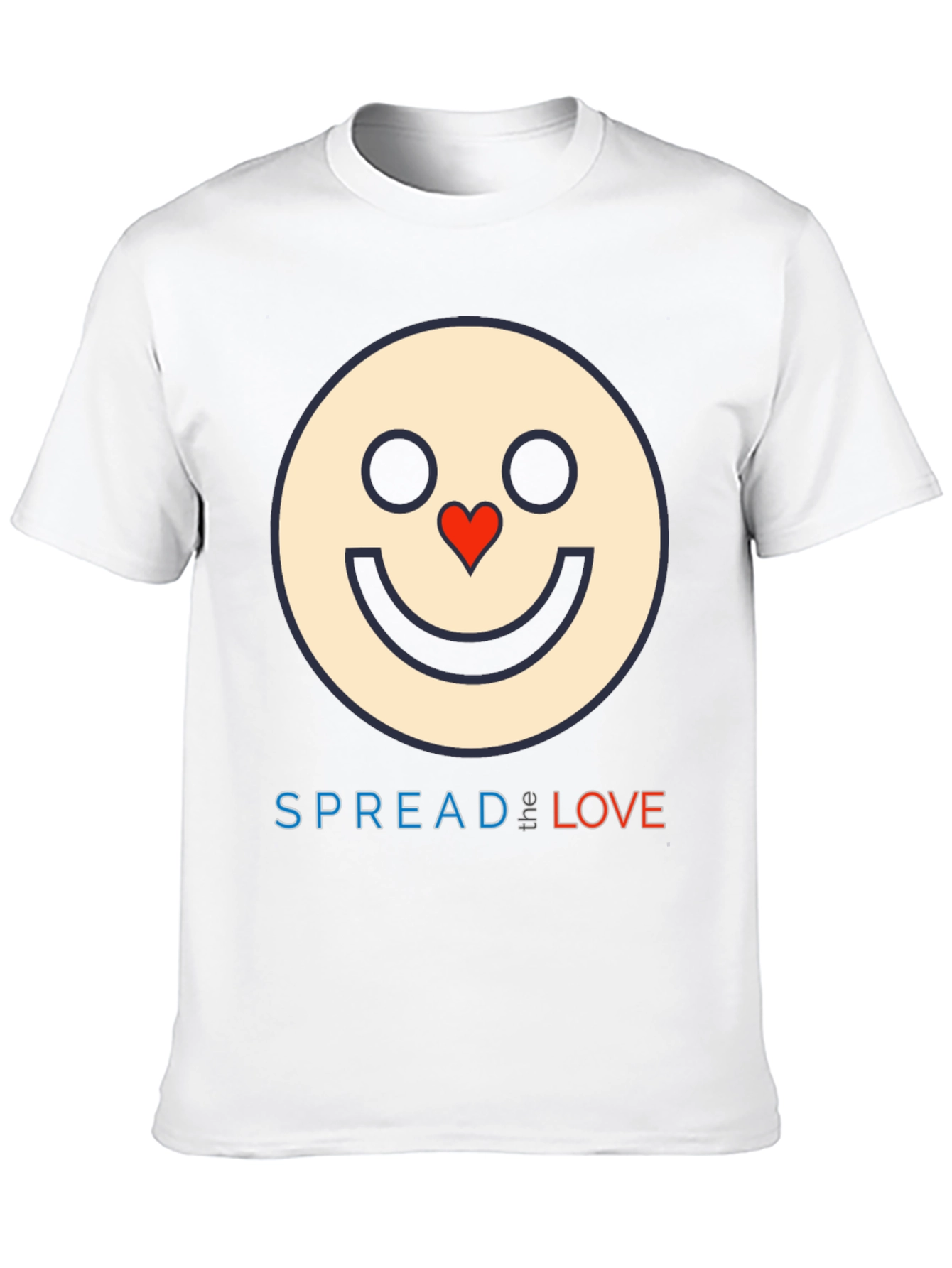 Spread Love Graphic T-Shirt - Black