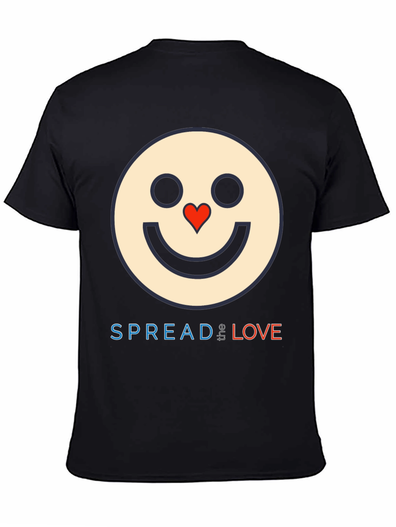 Spread Love Graphic T-Shirt - Black