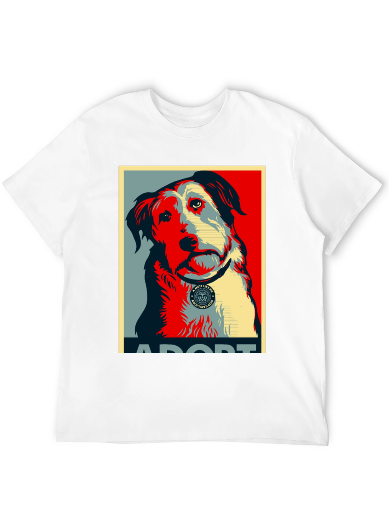 Adopt a Mutt Dog Graphic T-Shirt