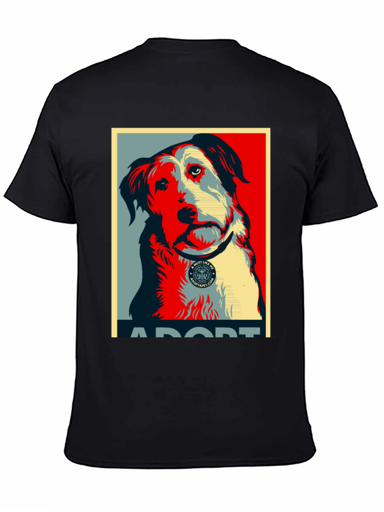 Adopt a Mutt Dog Graphic T-Shirt