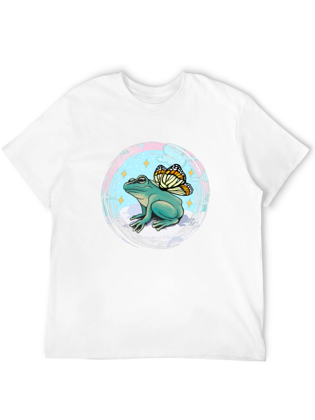 Frog with Butterfly Wings Graphic Tee