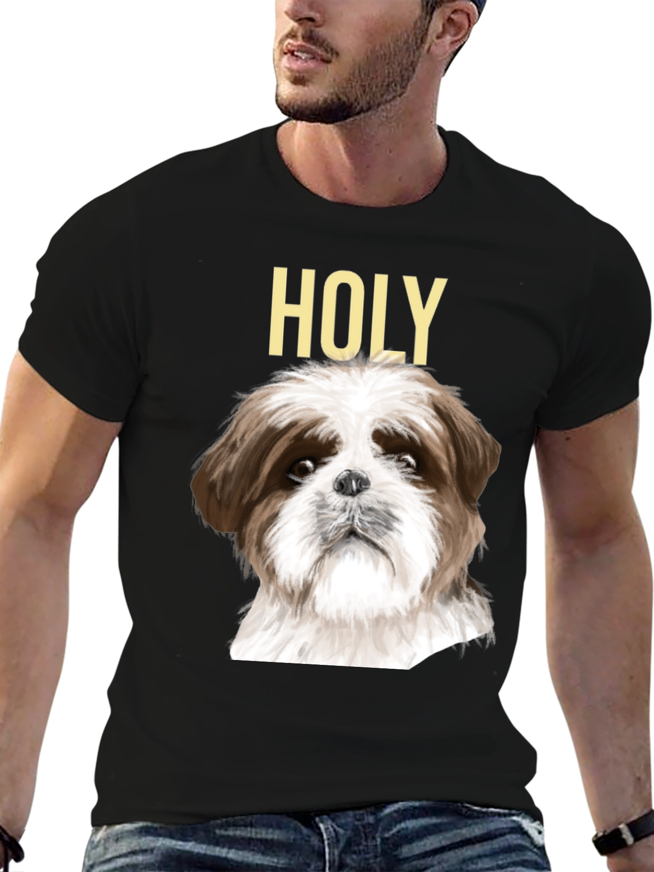 Holy Shih Tzu T-Shirt - Unisex Graphic Tee