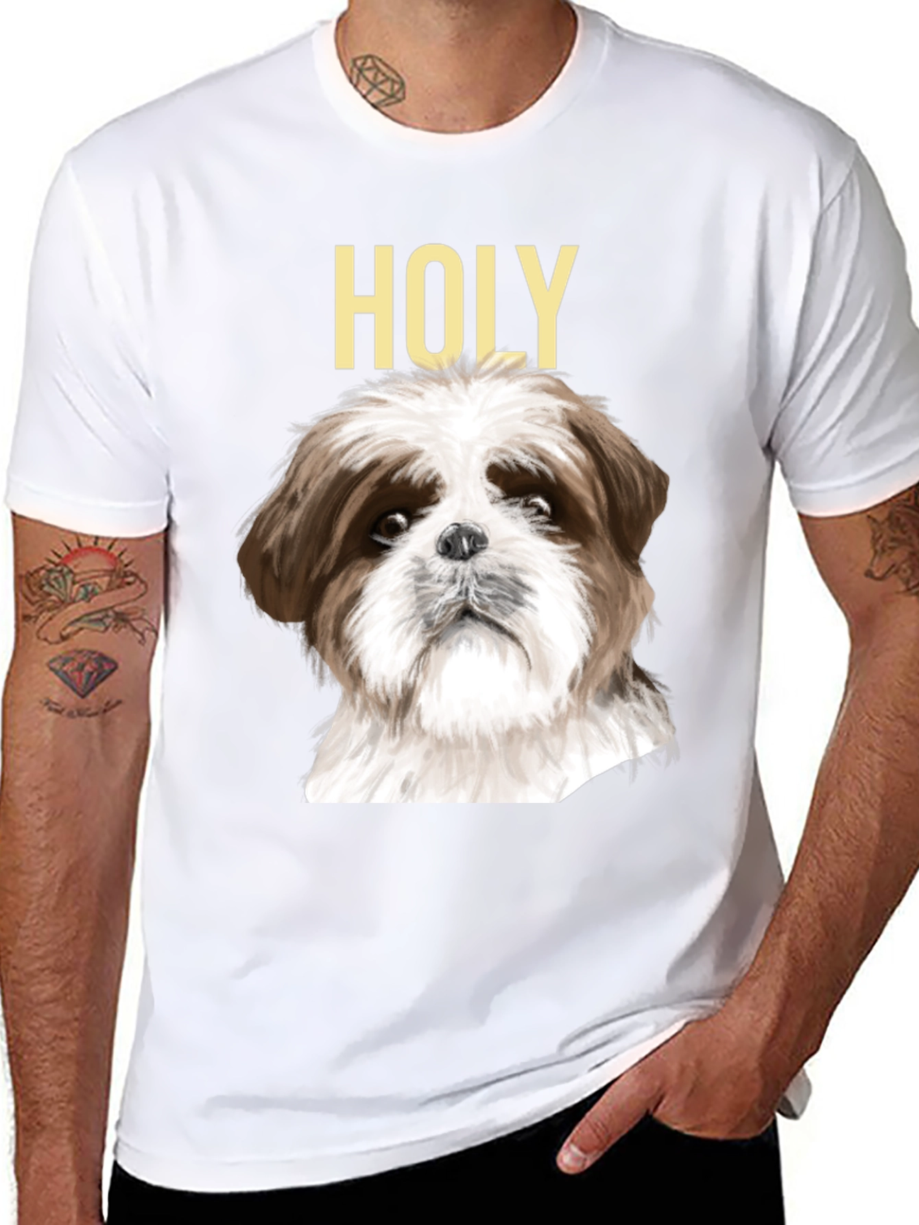 Holy Shih Tzu T-Shirt - Unisex Graphic Tee