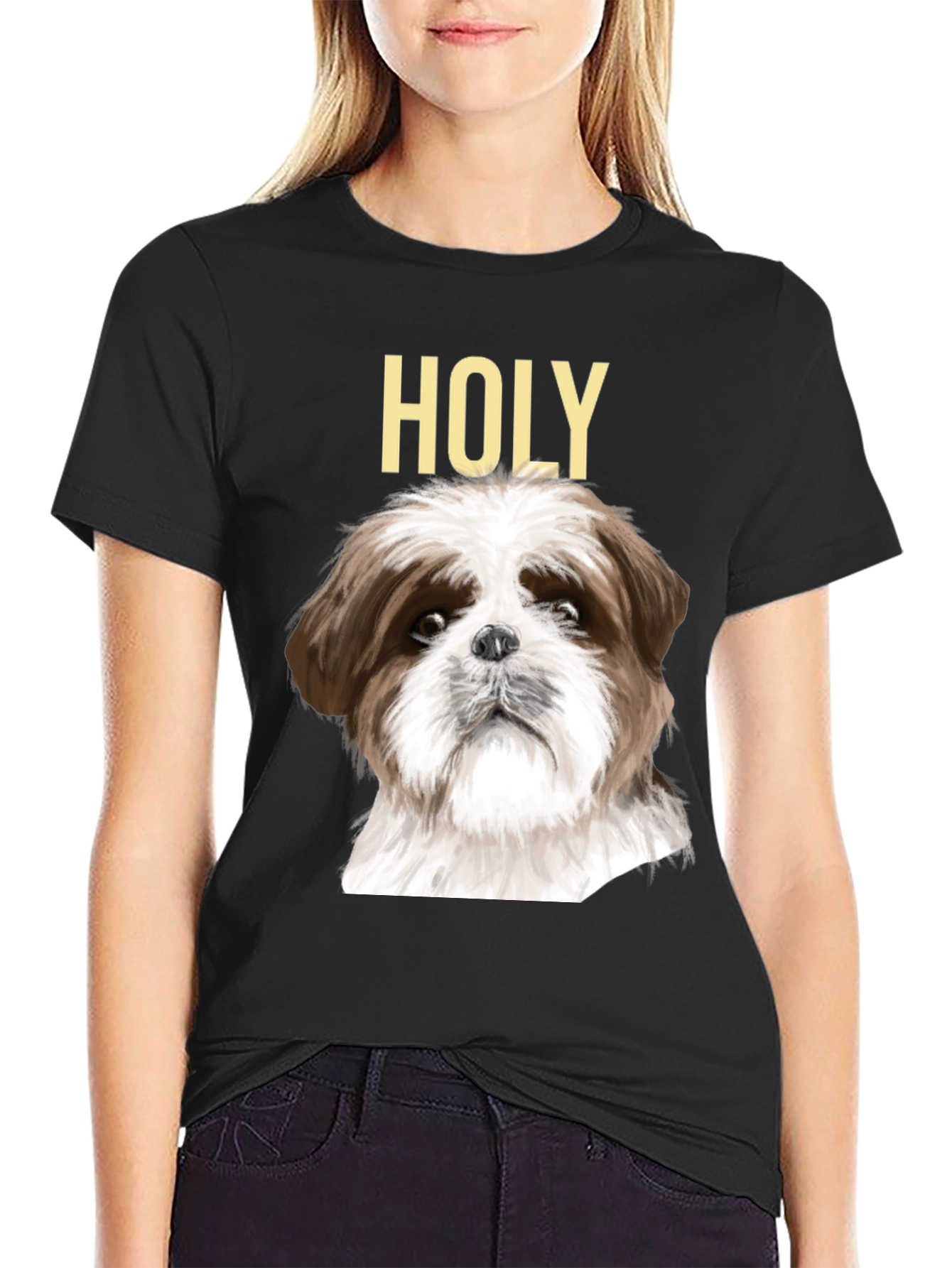 Holy Shih Tzu T-Shirt - Unisex Graphic Tee