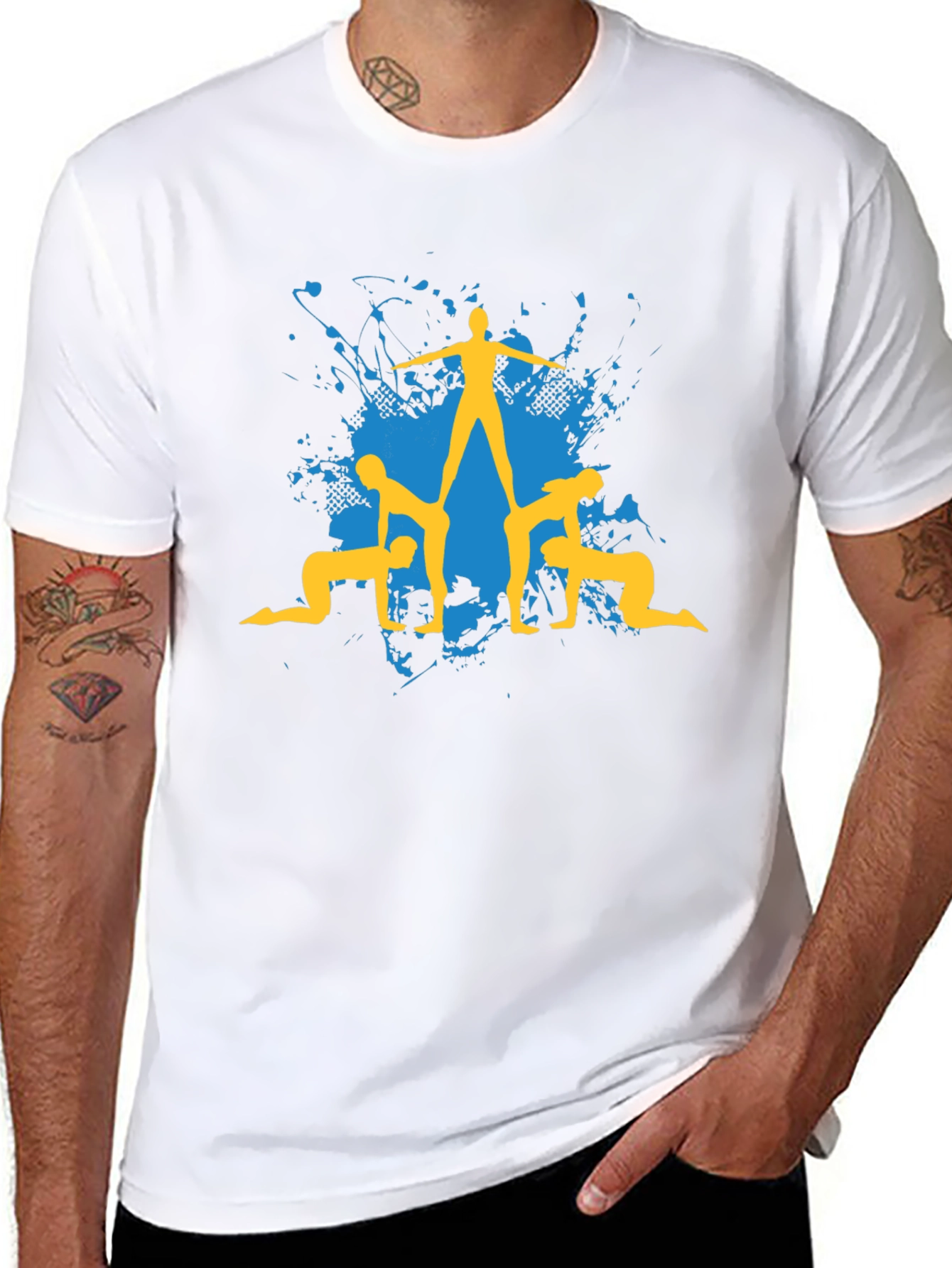 Gymnastics Teamwork Graphic Tee