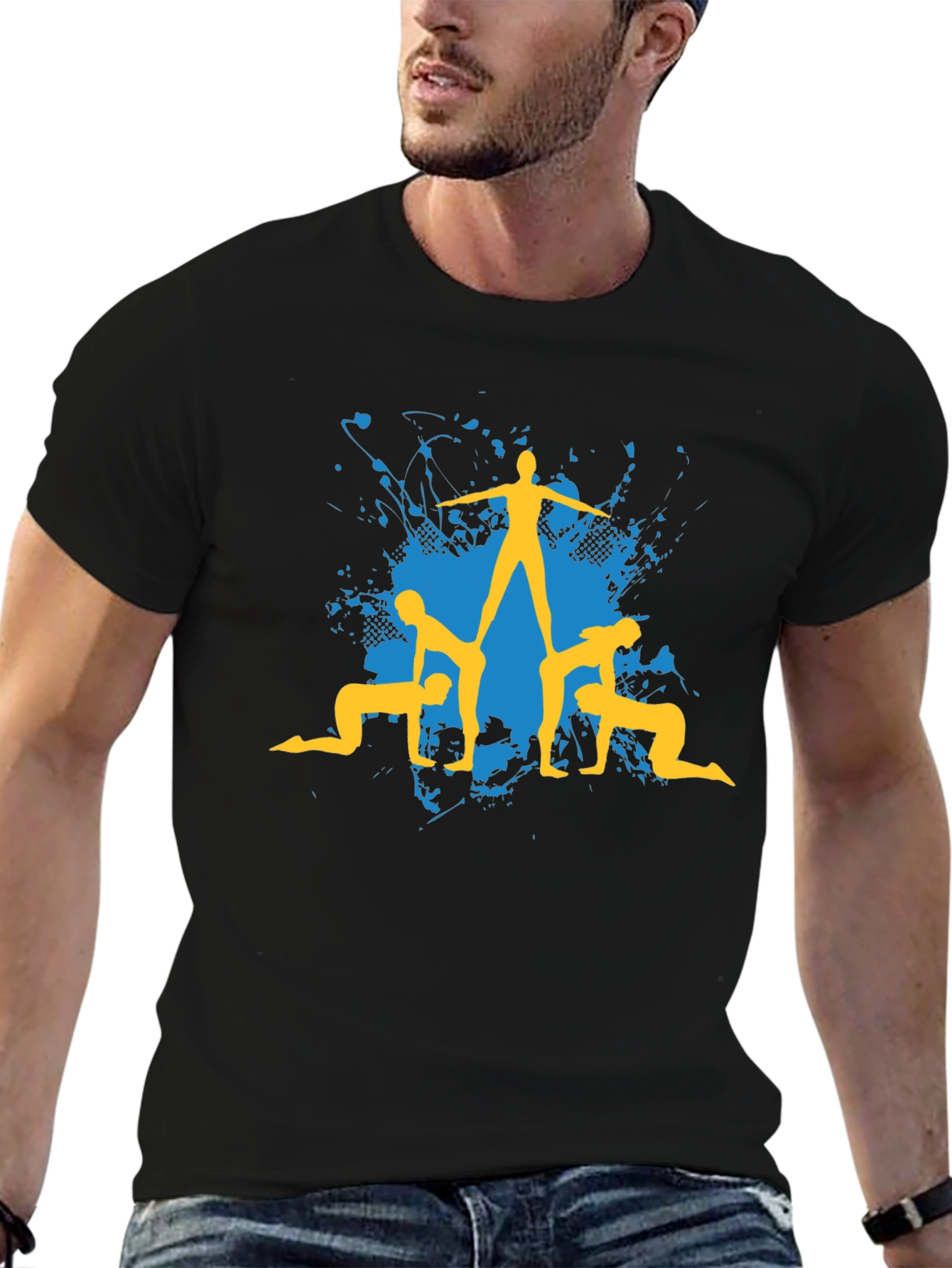 Gymnastics Teamwork Graphic Tee
