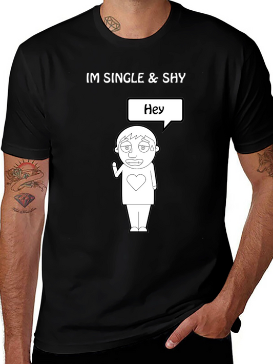 Single & Shy Graphic Tee
