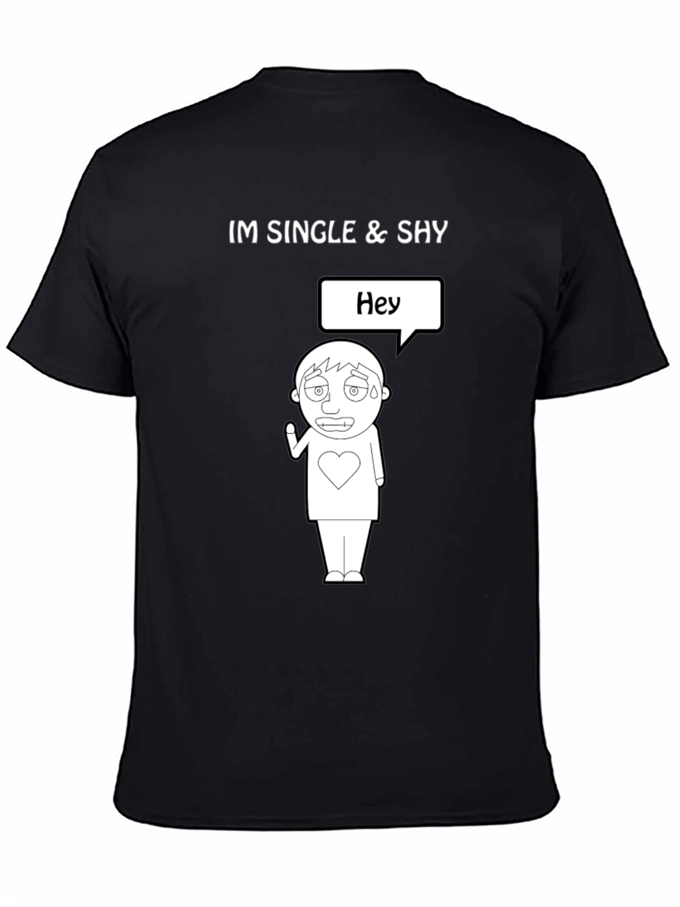 Single & Shy Graphic Tee