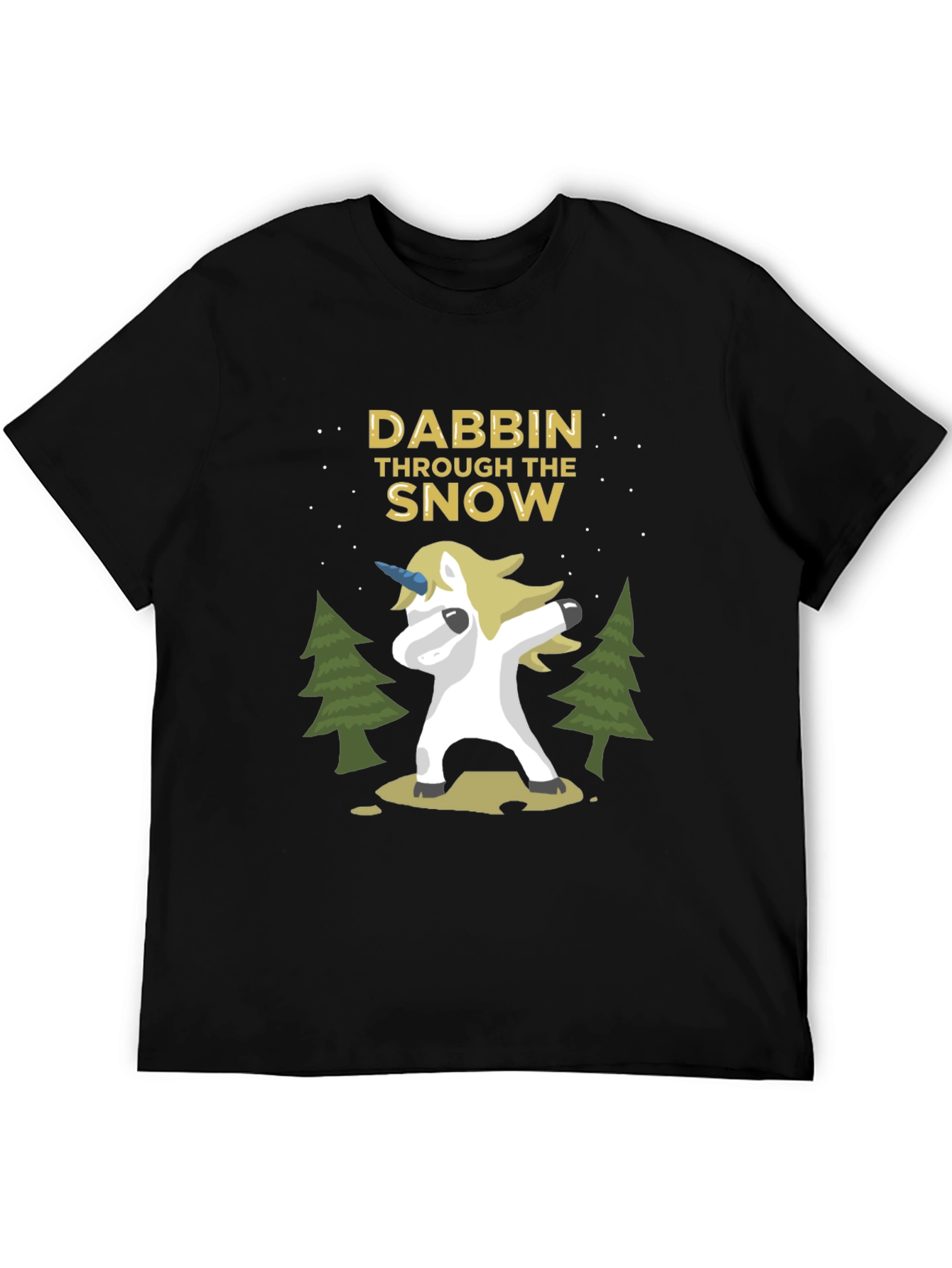 Dabbing Unicorn T-Shirt - Holiday Fun