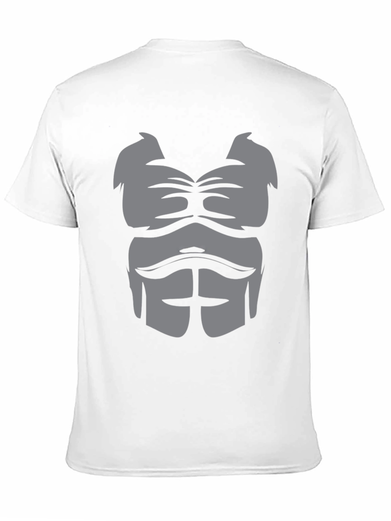Muscle Chest Graphic Tee - Black T-Shirt