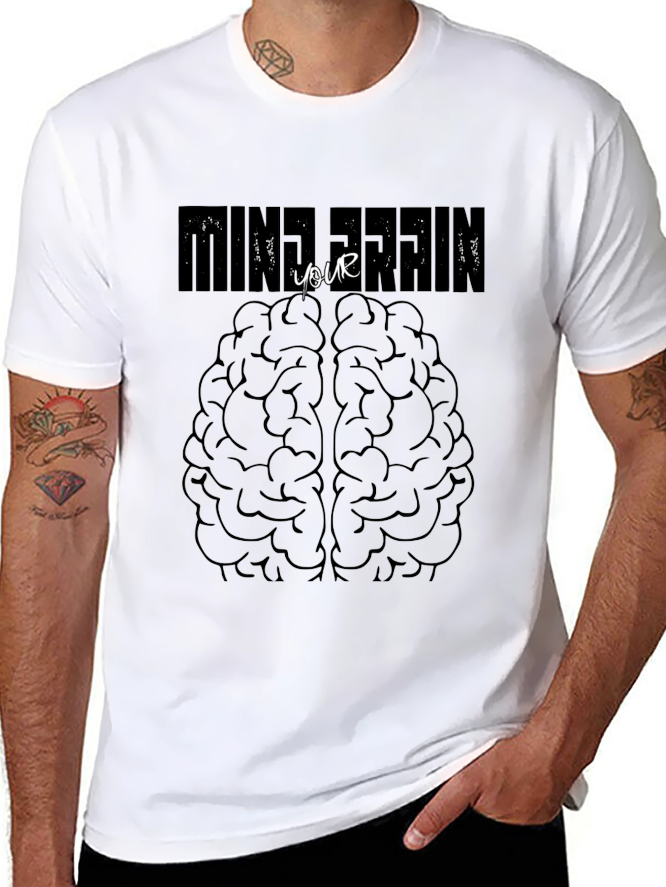 Mind Your Brain Graphic Tee