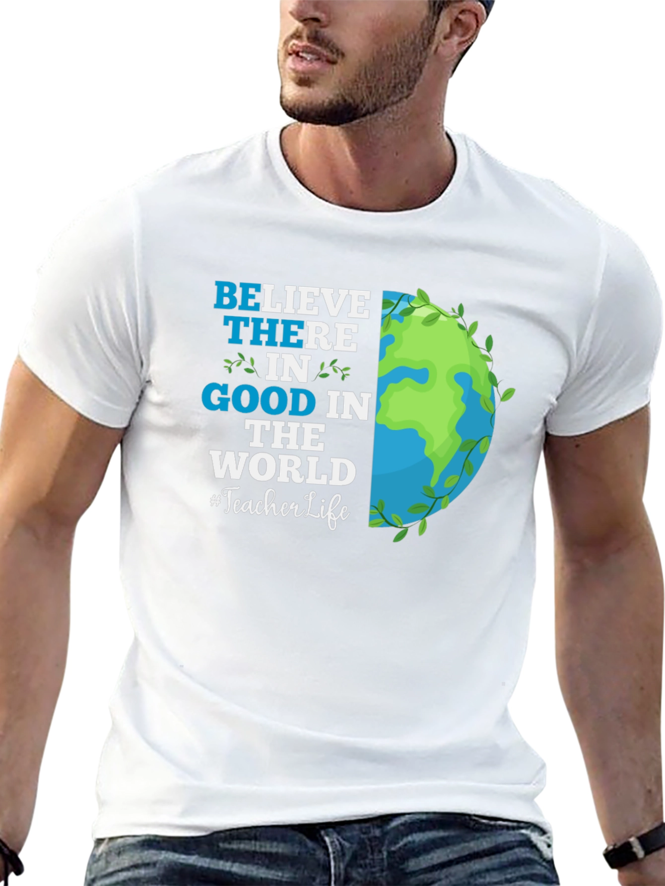 Believe in Good Teacher Life Graphic Tee
