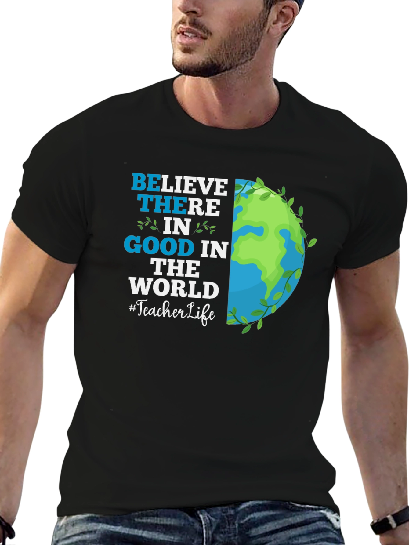Believe in Good Teacher Life Graphic Tee