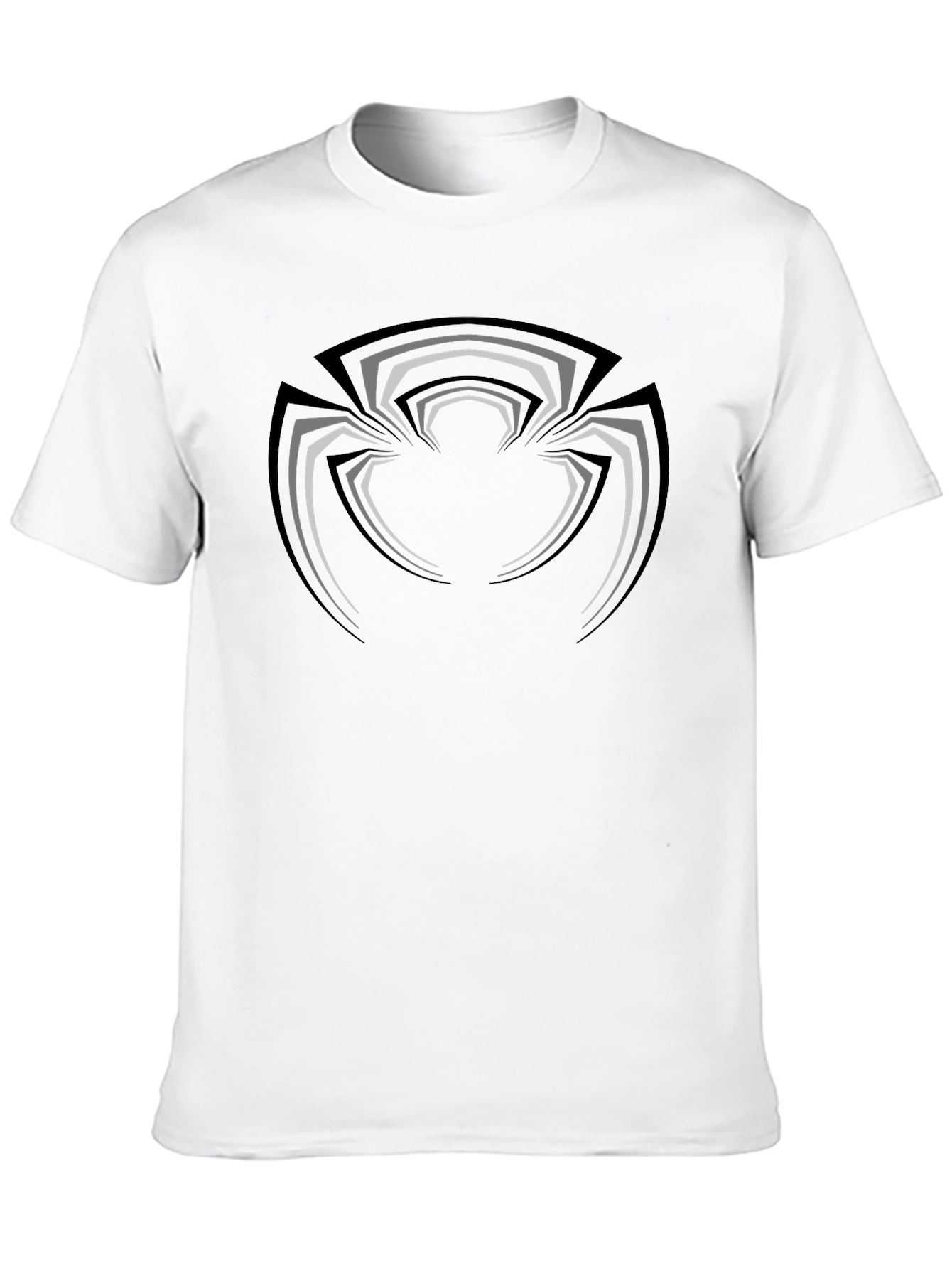 Modern Spider Graphic Black T-Shirt