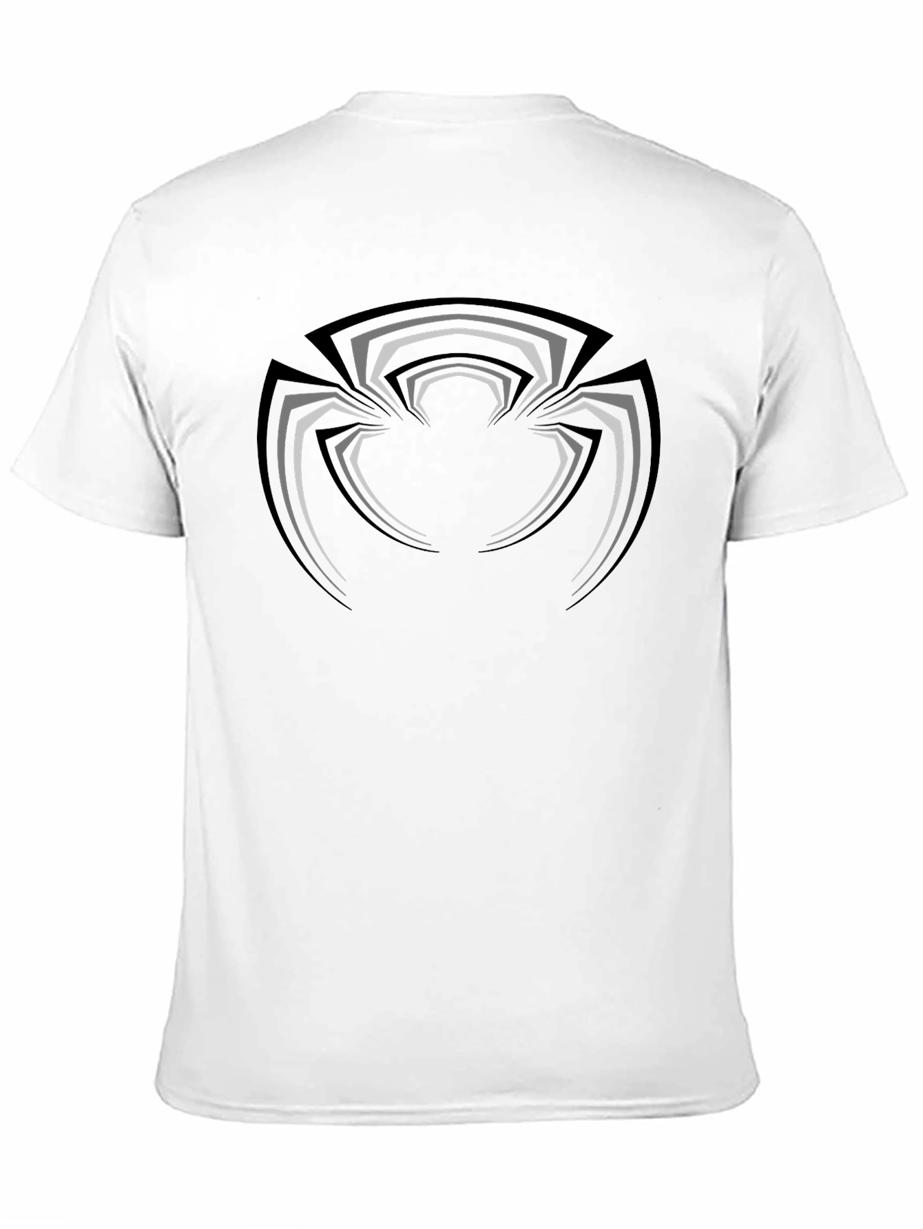 Modern Spider Graphic Black T-Shirt