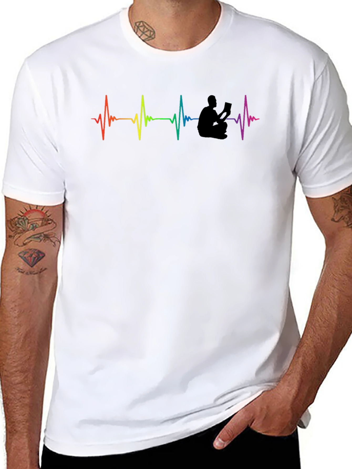 Reading Heartbeat T-Shirt