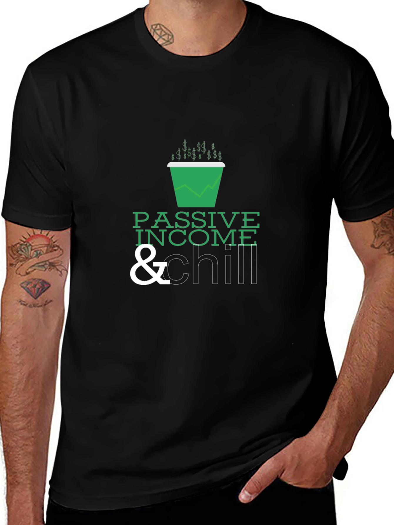 Passive Income & Chill Graphic Tee