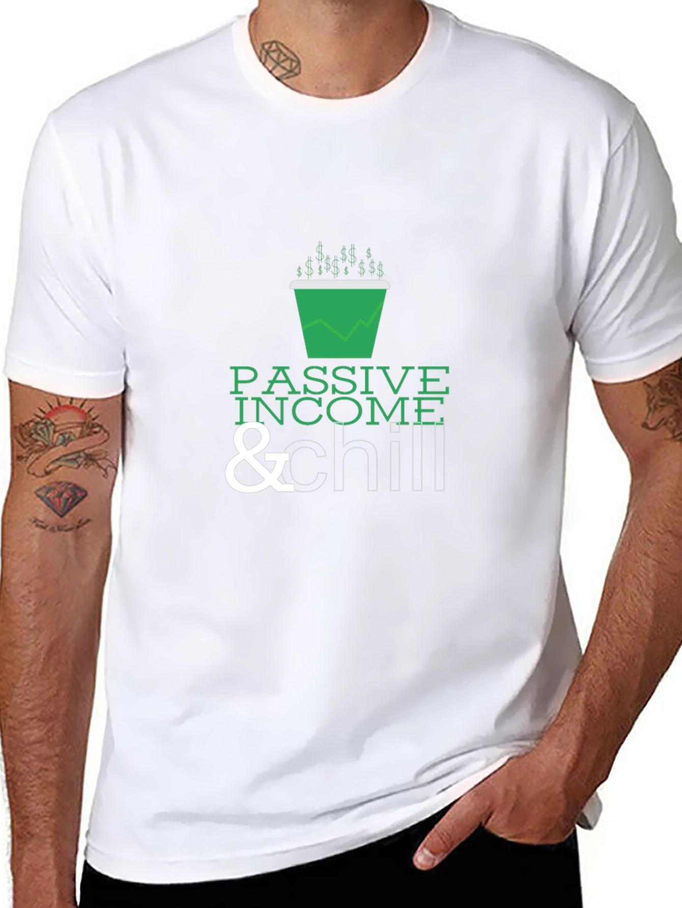 Passive Income & Chill Graphic Tee