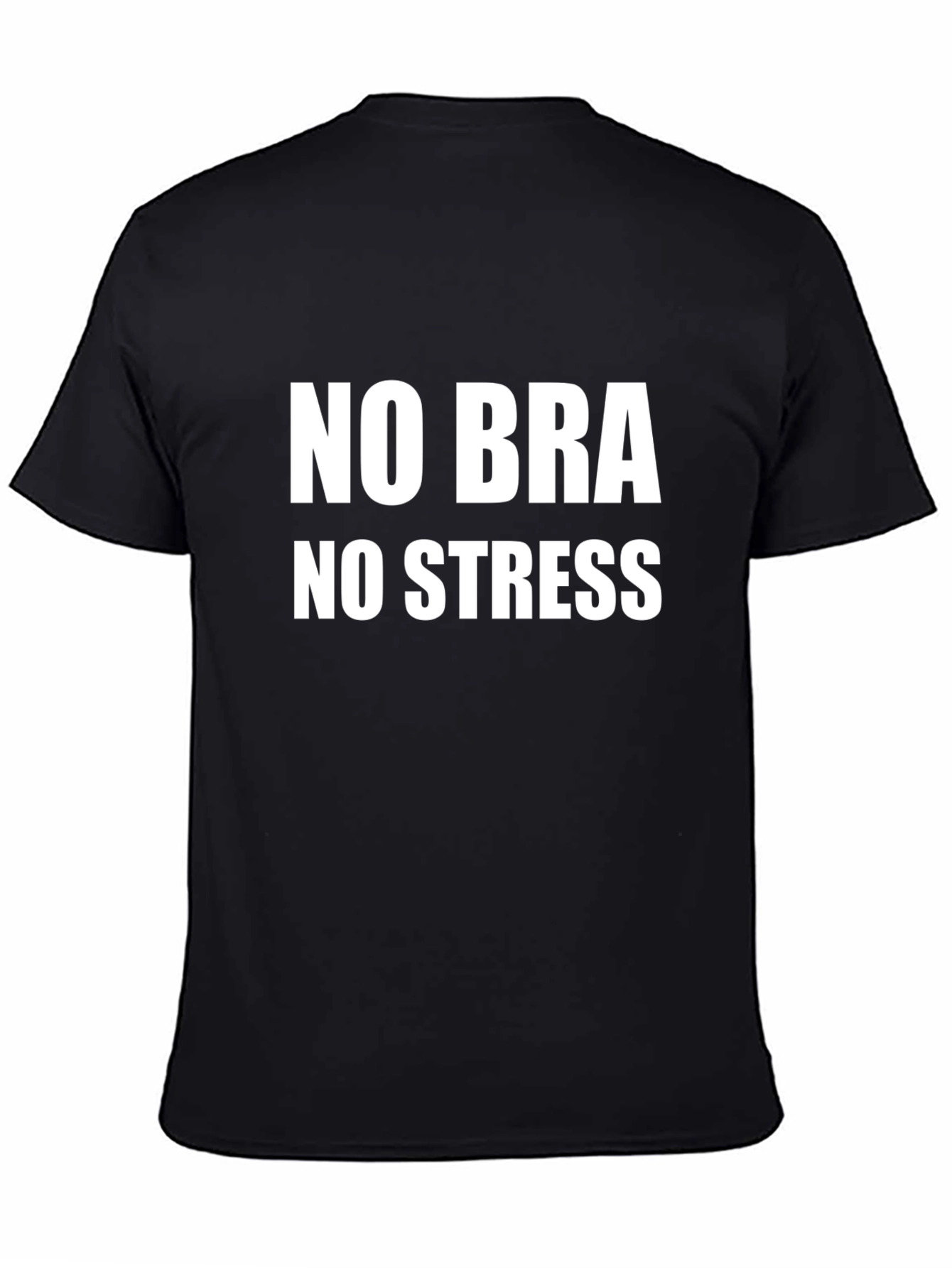 No Bra No Stress Graphic Tee