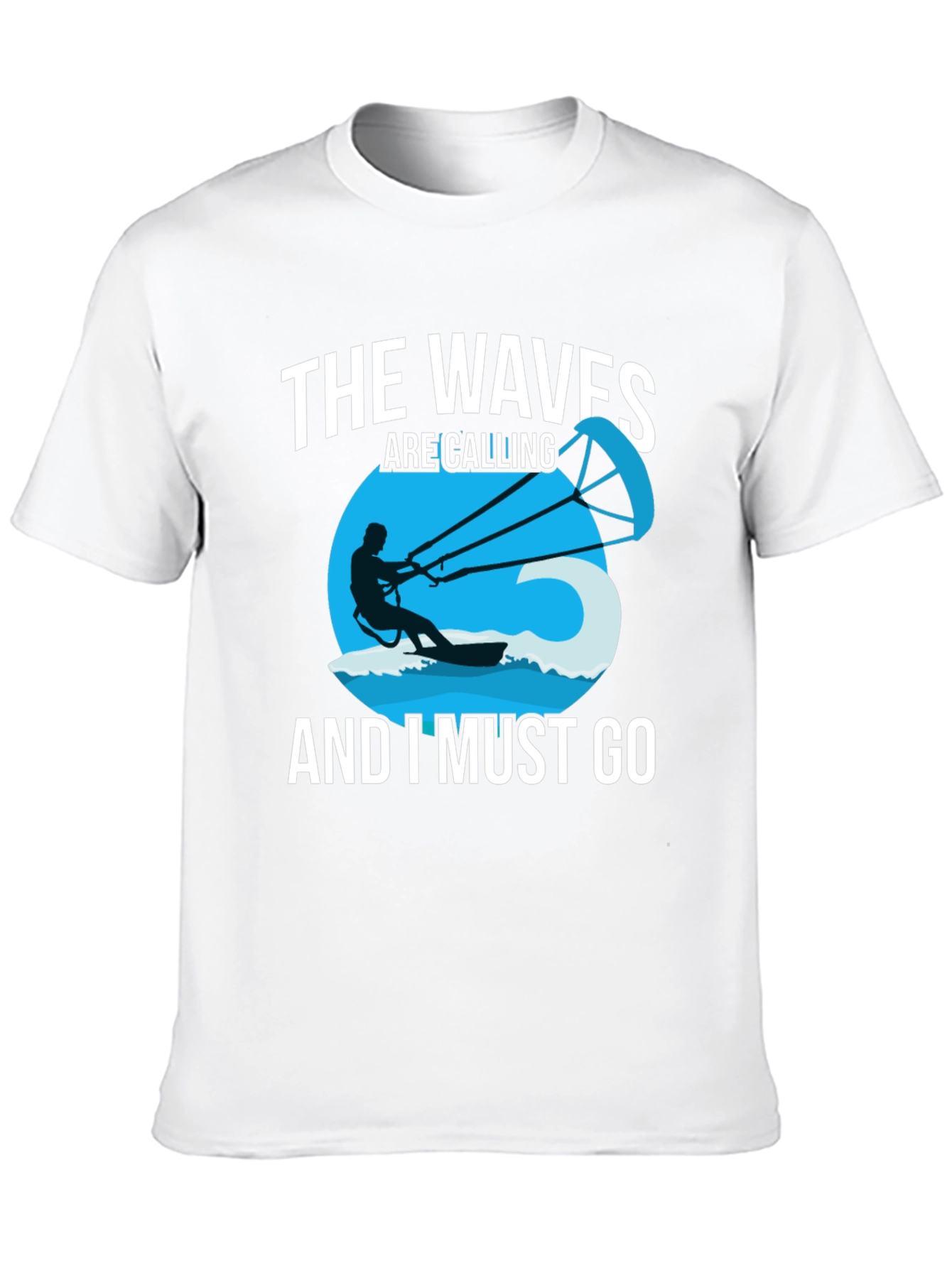 The Waves Are Calling Mens Graphic Tee