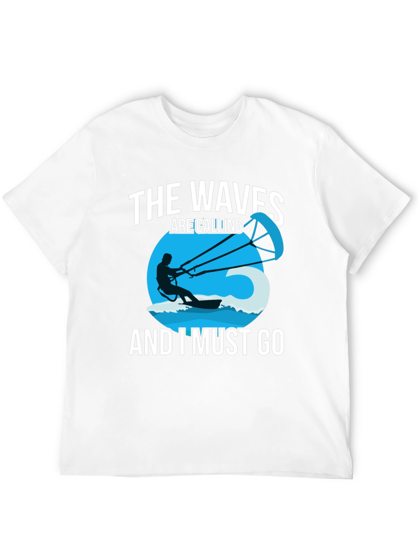 The Waves Are Calling Mens Graphic Tee