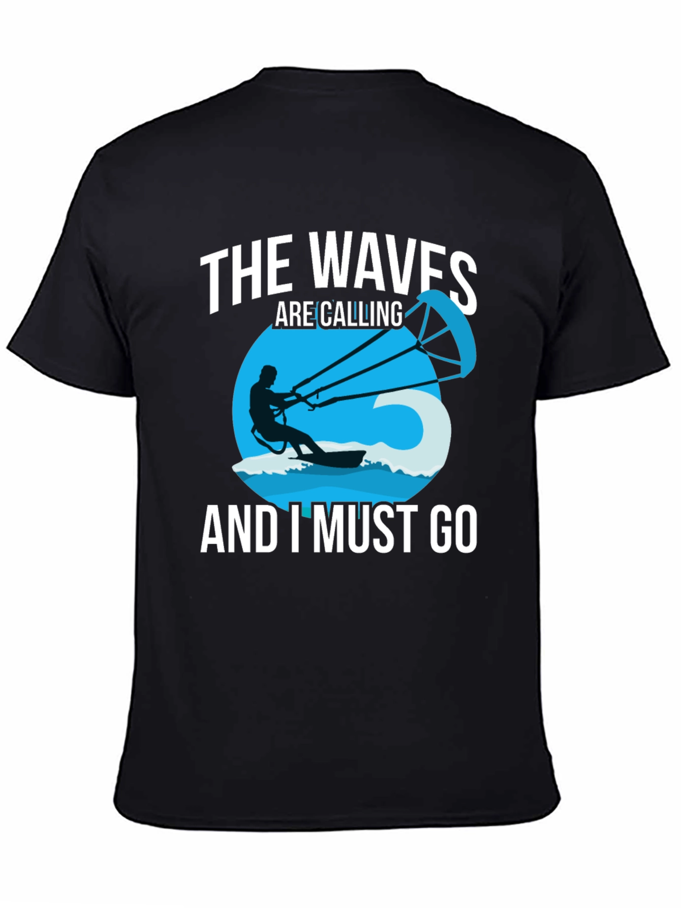 The Waves Are Calling Mens Graphic Tee