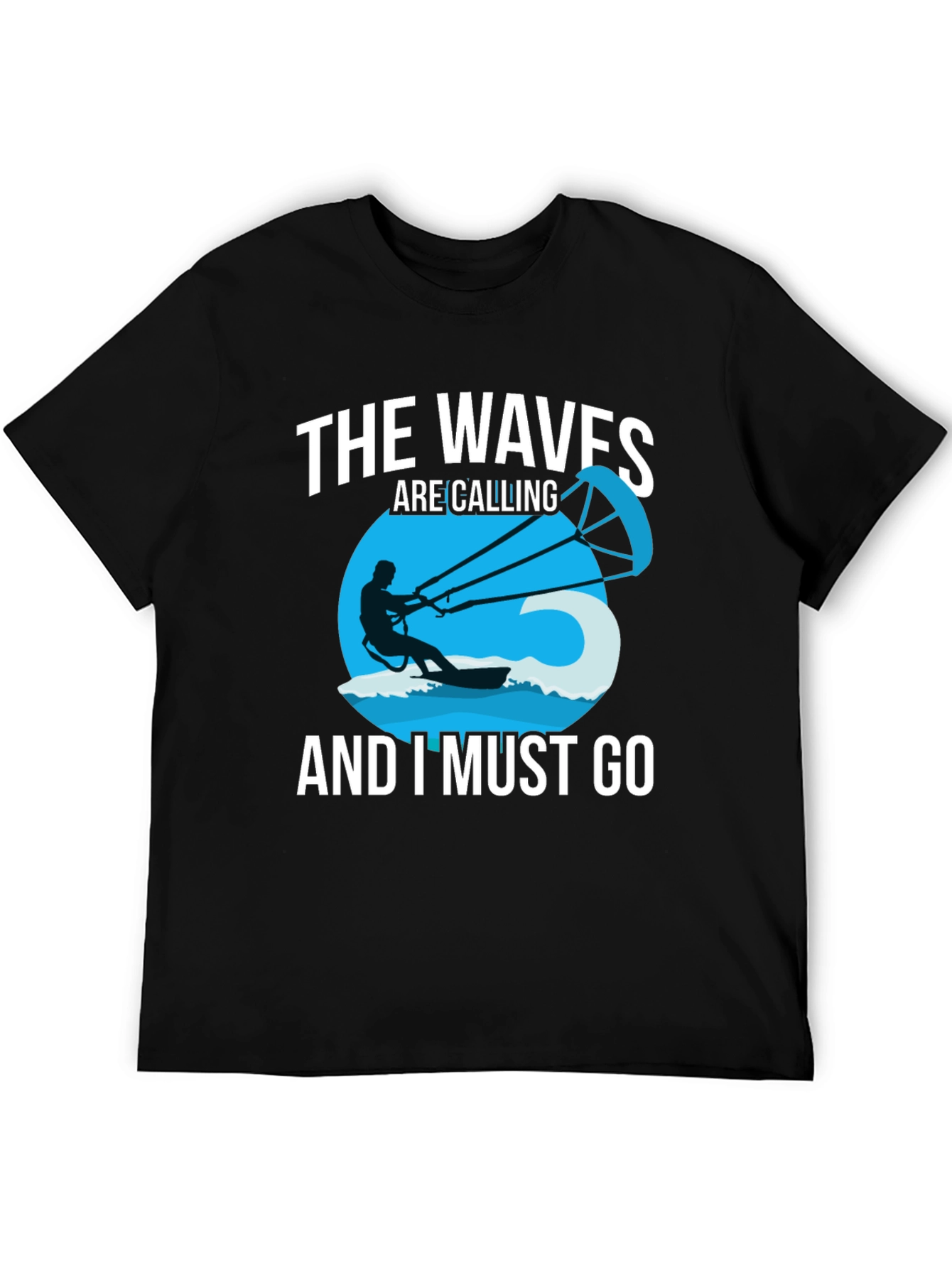 The Waves Are Calling Mens Graphic Tee