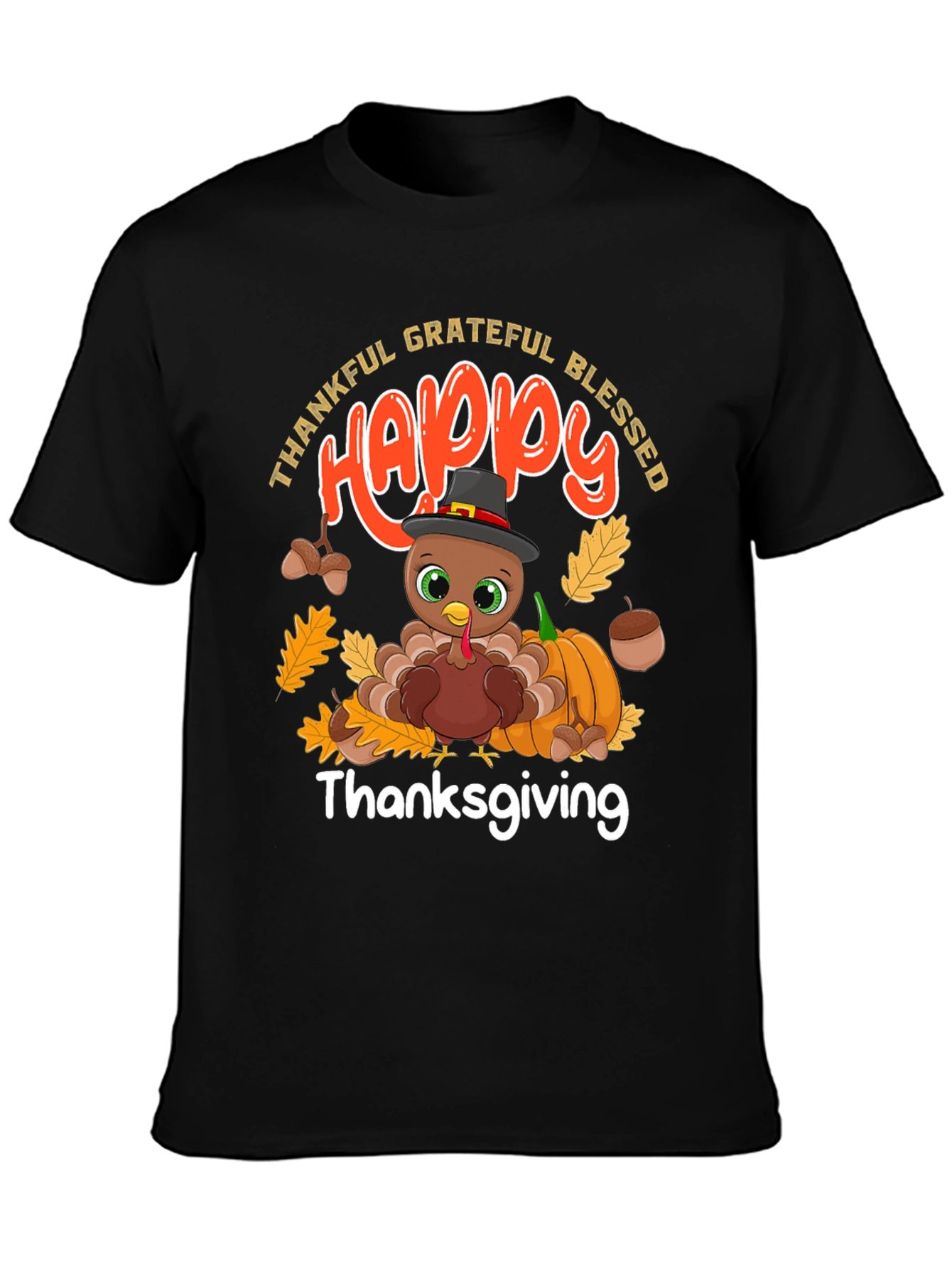 Thanksgiving Turkey Graphic Tee