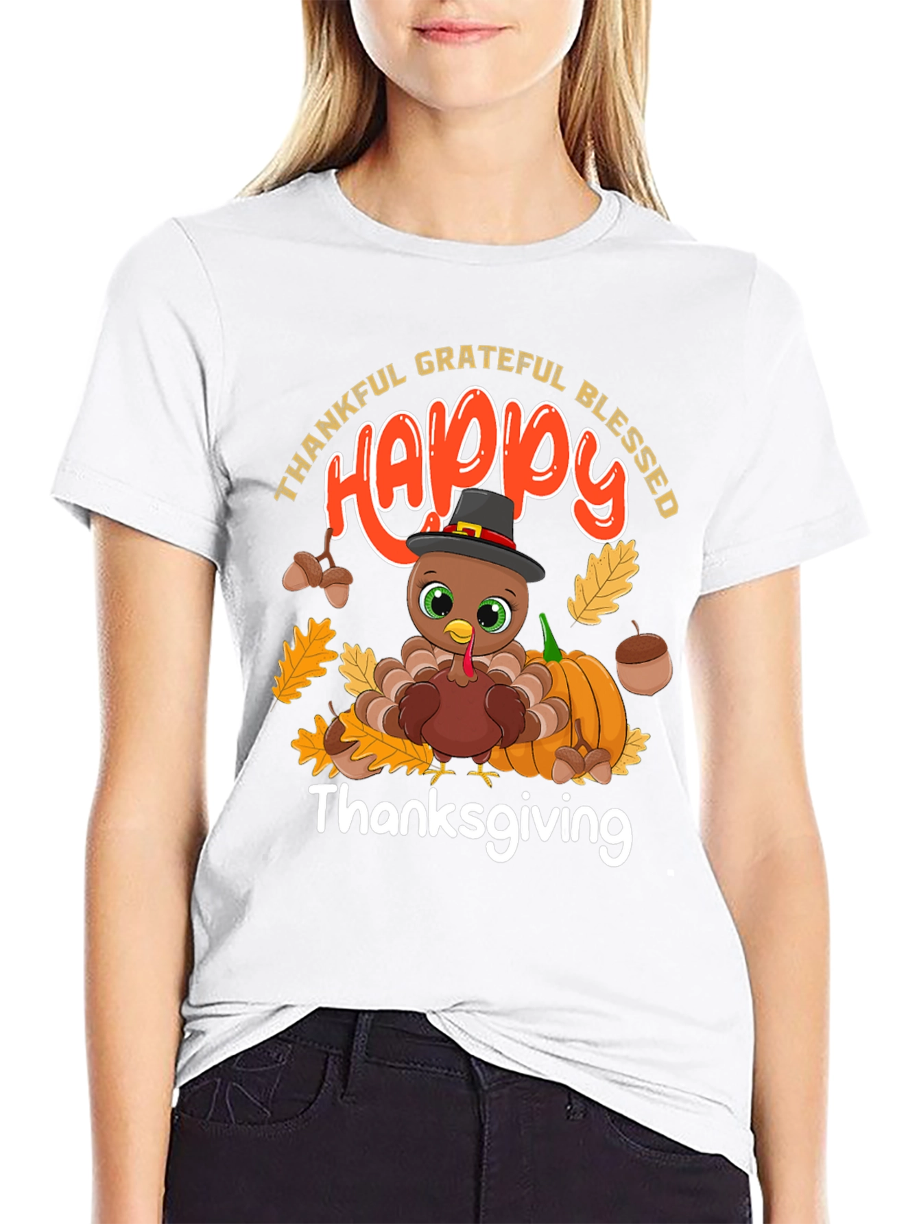 Thanksgiving Turkey Graphic Tee