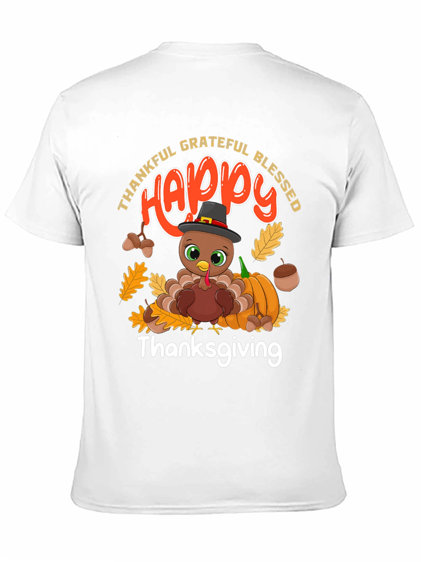 Thanksgiving Turkey Graphic Tee