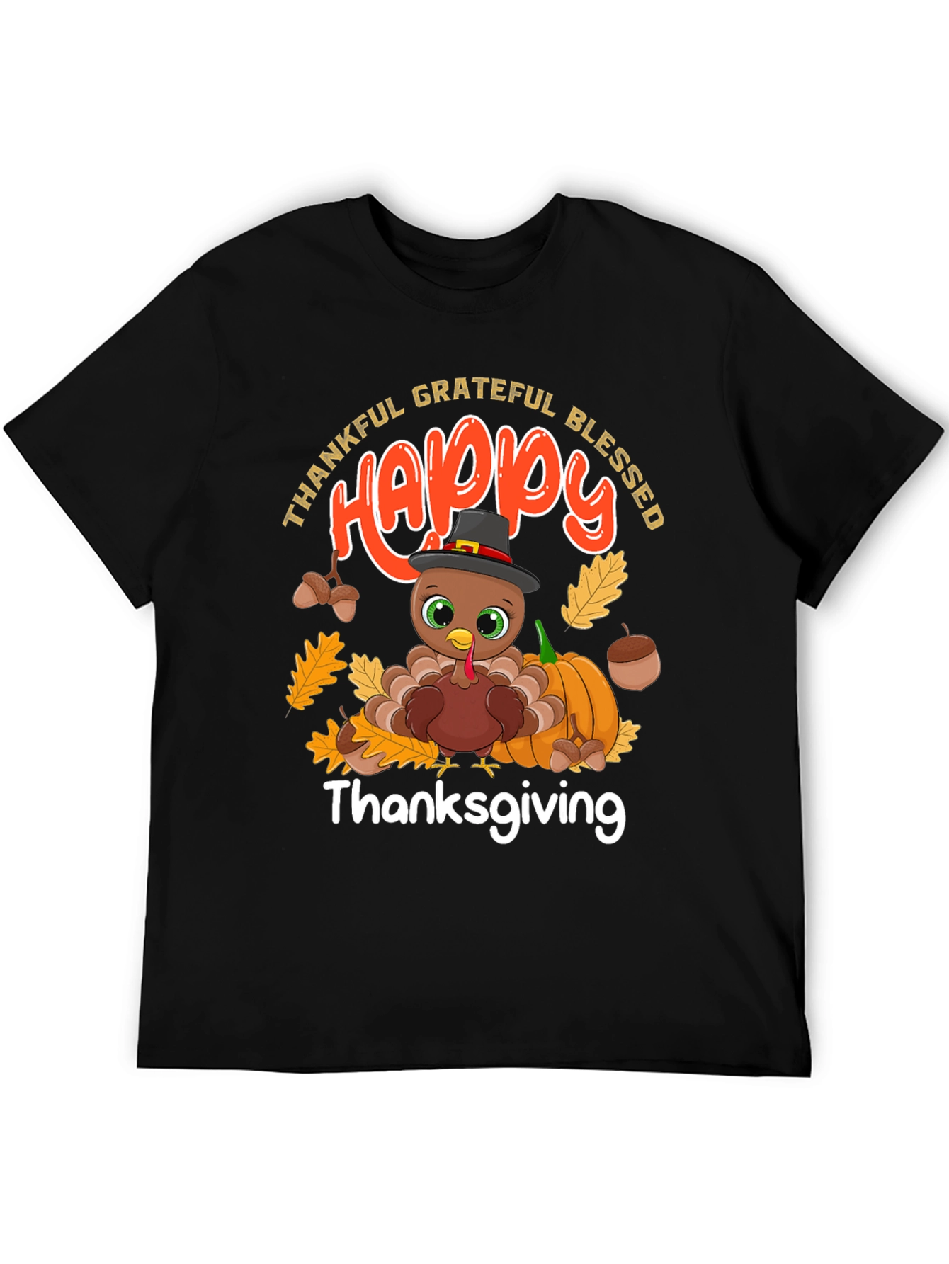Thanksgiving Turkey Graphic Tee