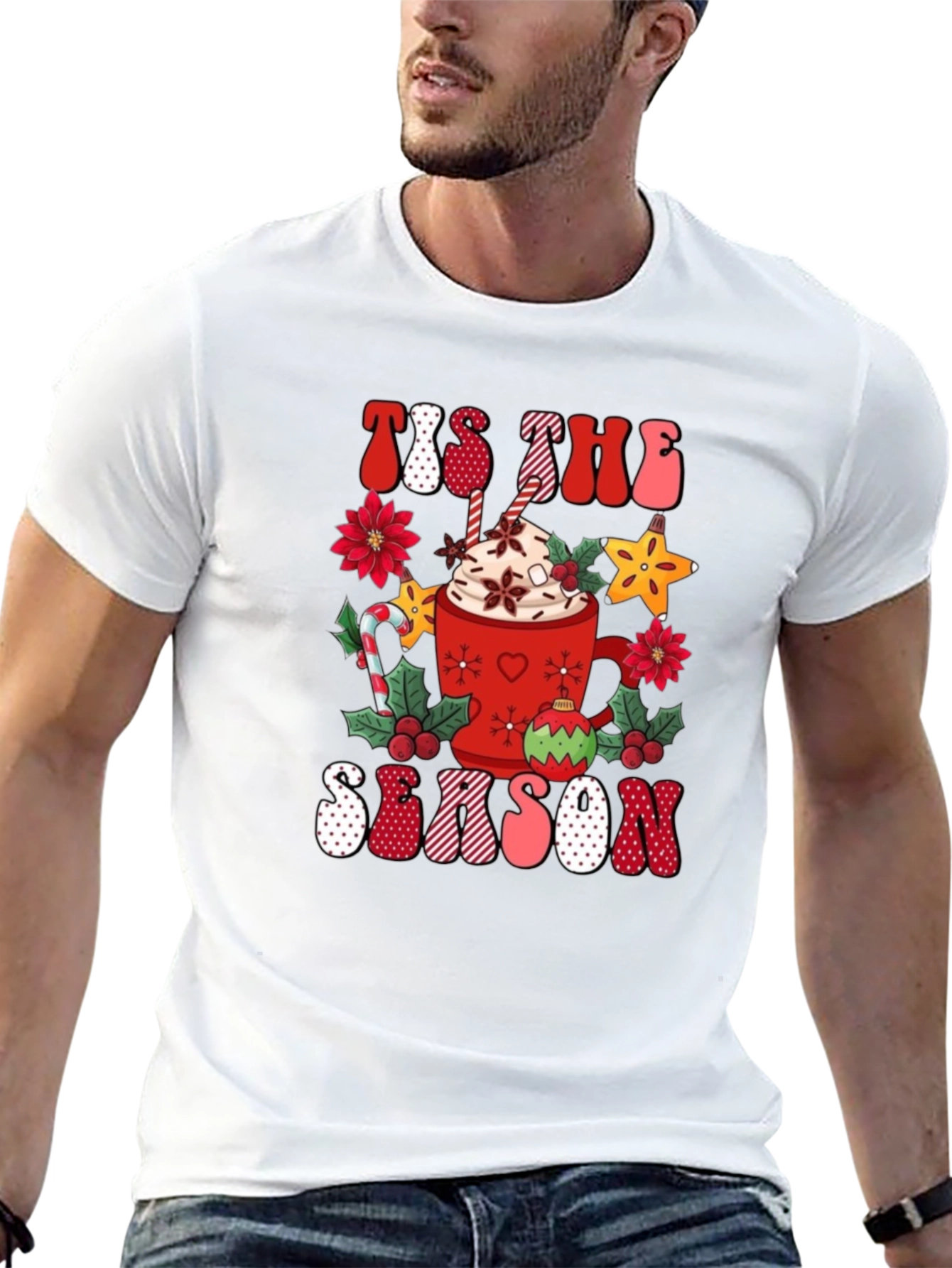 Tis the Season Holiday Graphic Tee